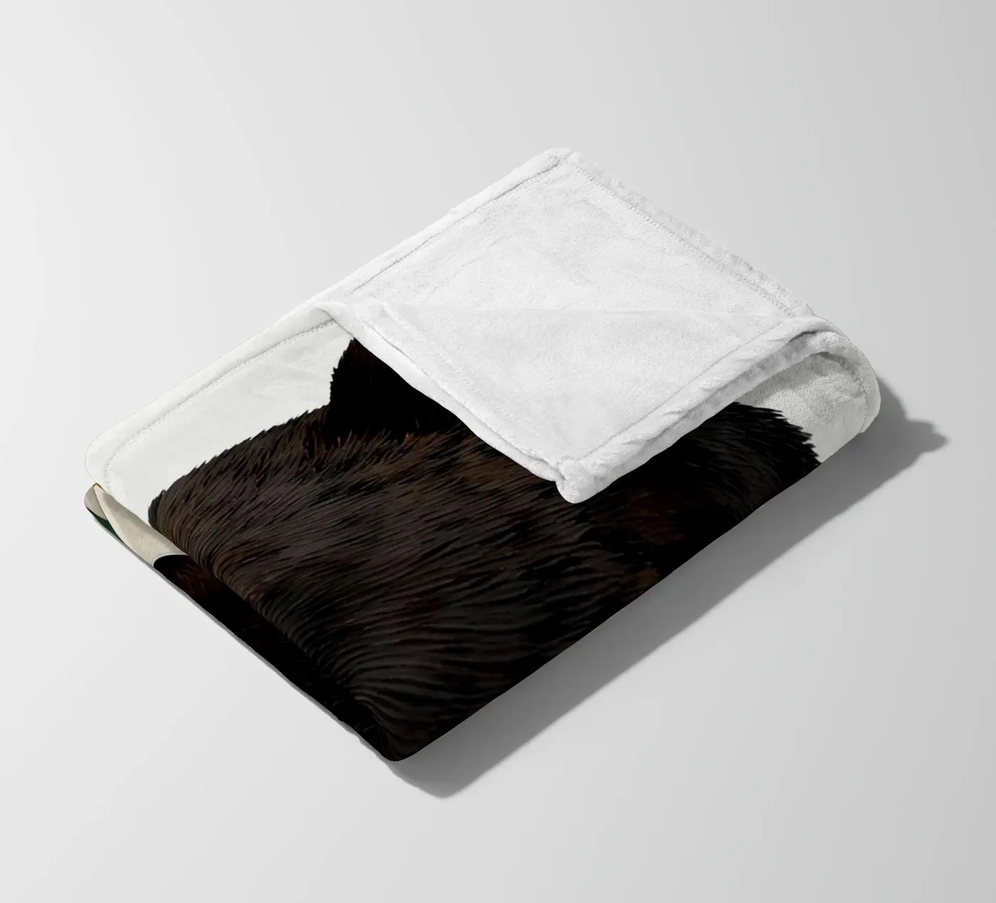 Black Bear fleecedeken van Attaboy Dsgn