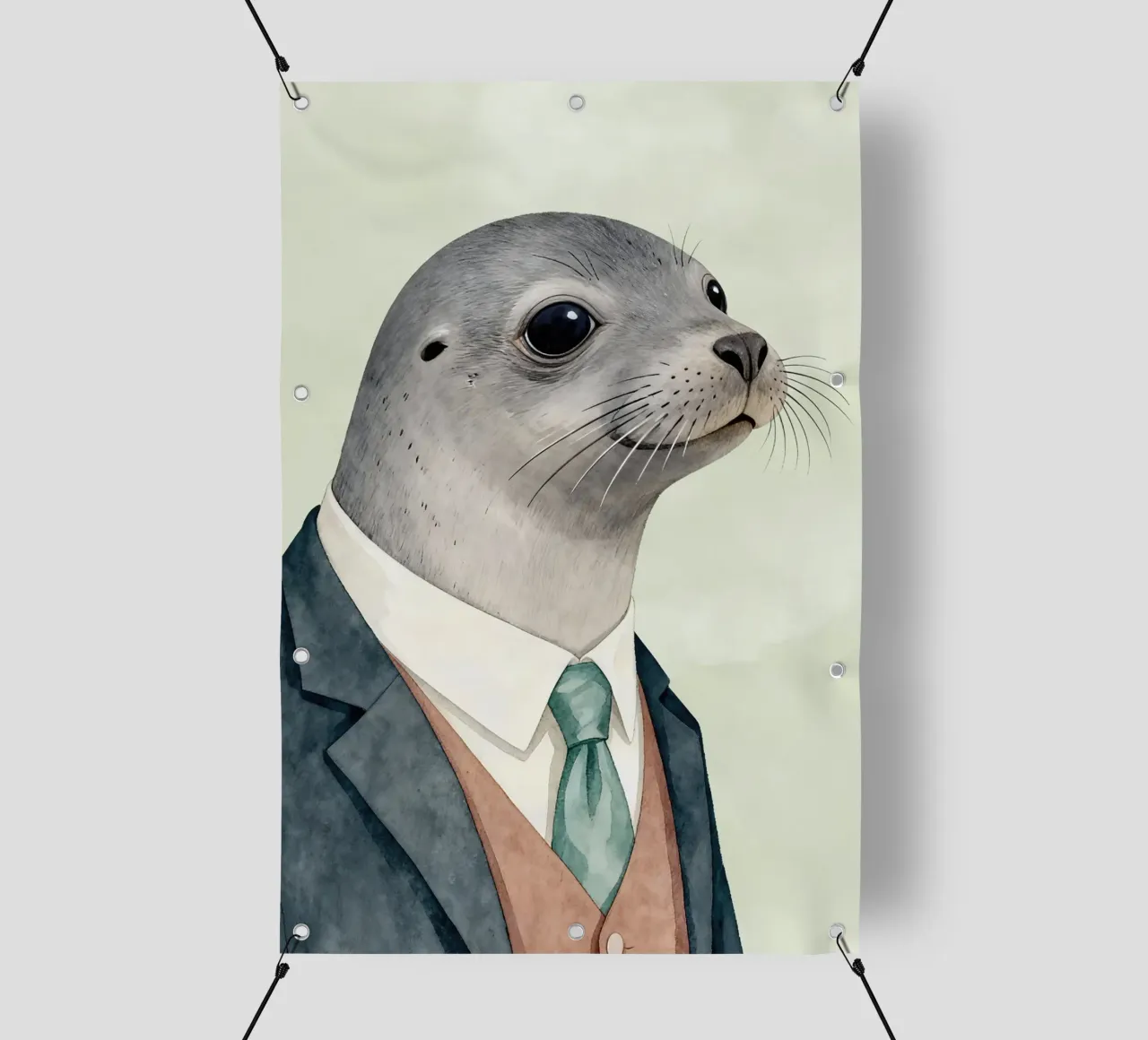 Seal in Suit telo in pvc da Attaboy Dsgn