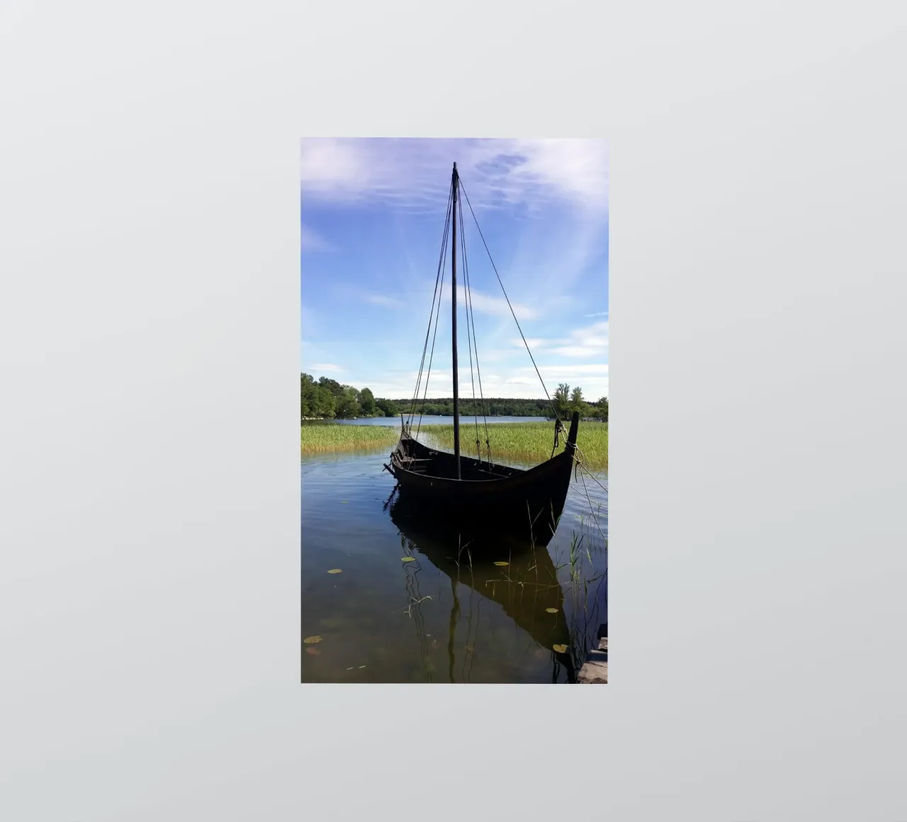 Wikingerboot Sticker von Piccola Serenata