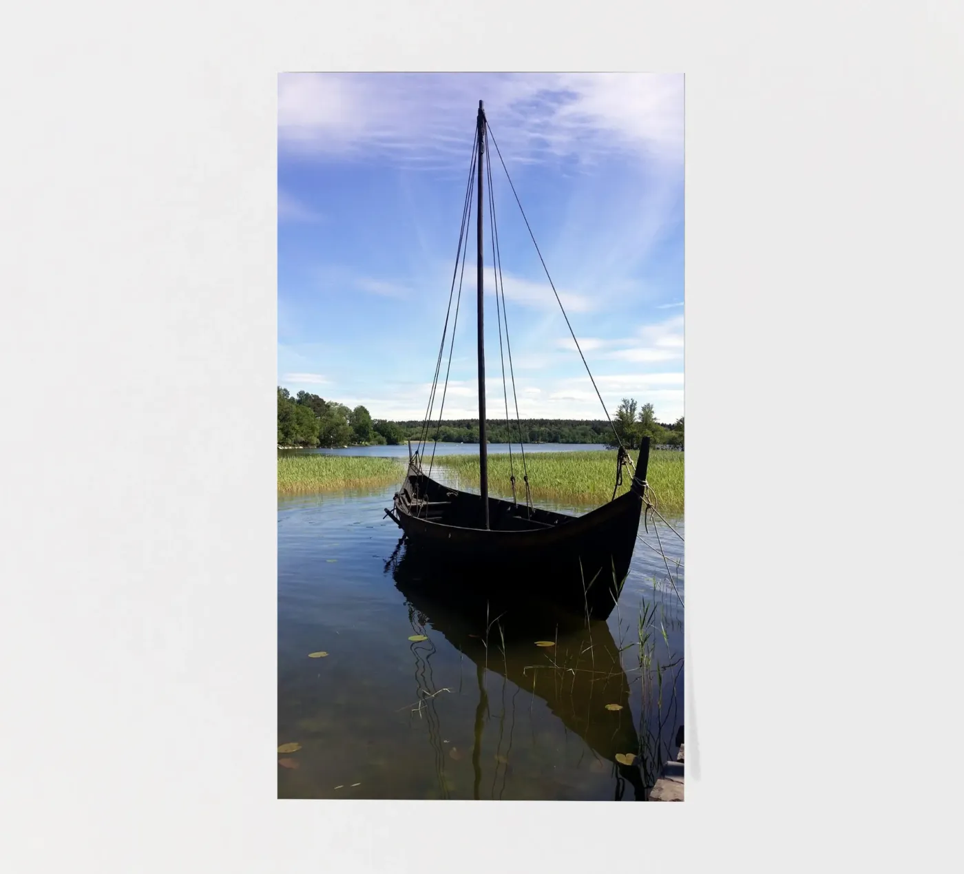 Viking boat Stickerbogen von Piccola Serenata