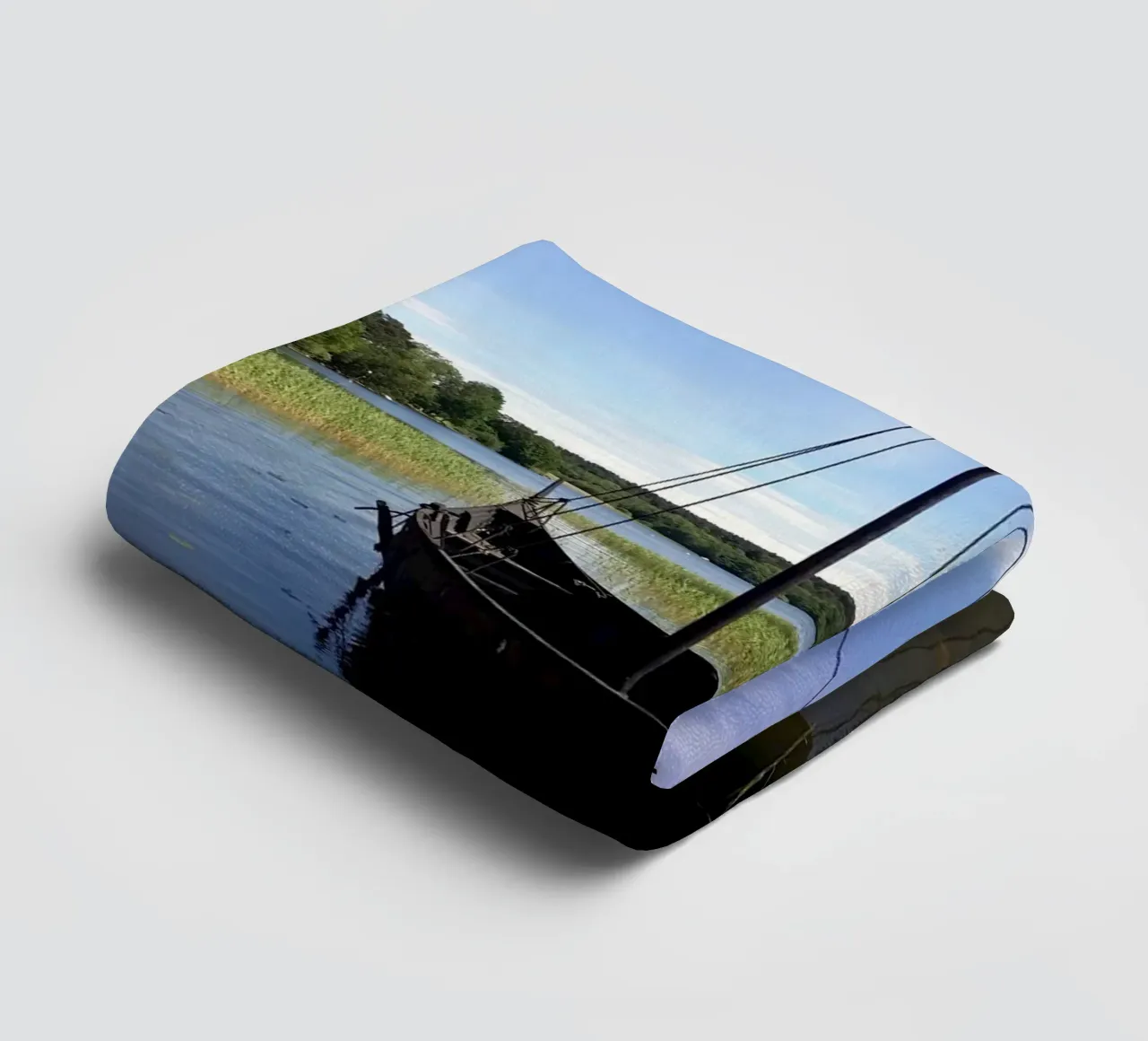 Wikingerboot Handtuch von Piccola Serenata