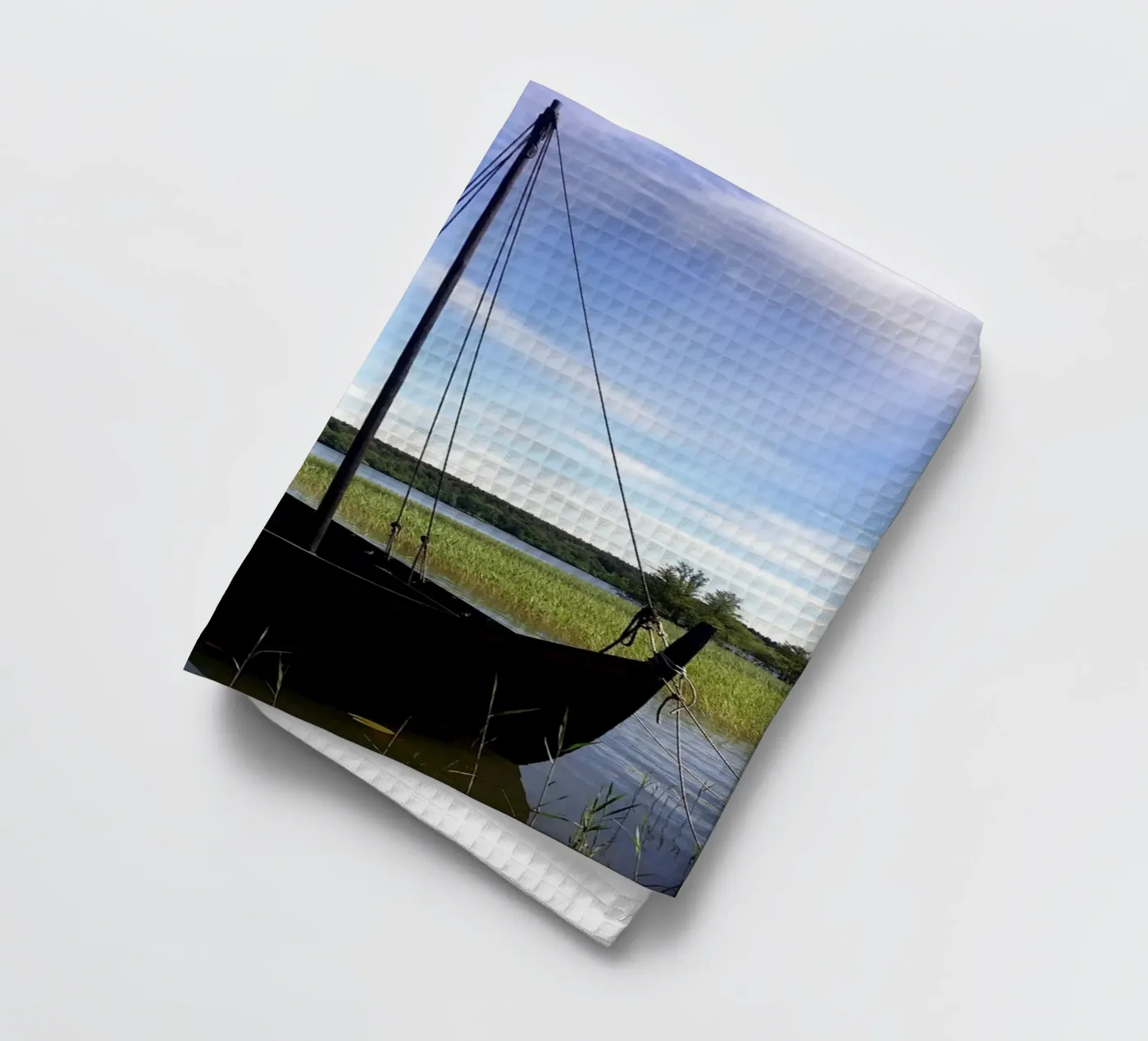 Wikingerboot Geschirrtuch von Piccola Serenata