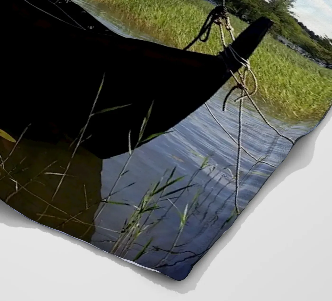 Viking boat Fleecedecke von Piccola Serenata