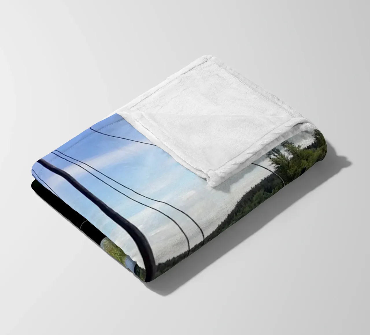 Wikingerboot Fleecedecke von Piccola Serenata