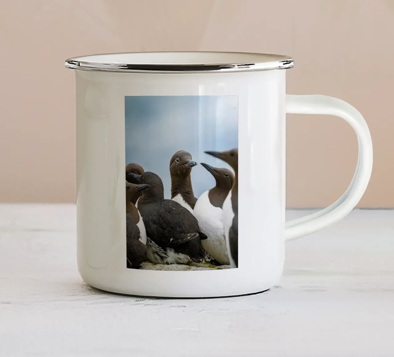 ghigliottina tazza in smalto da Tom's Wildlife