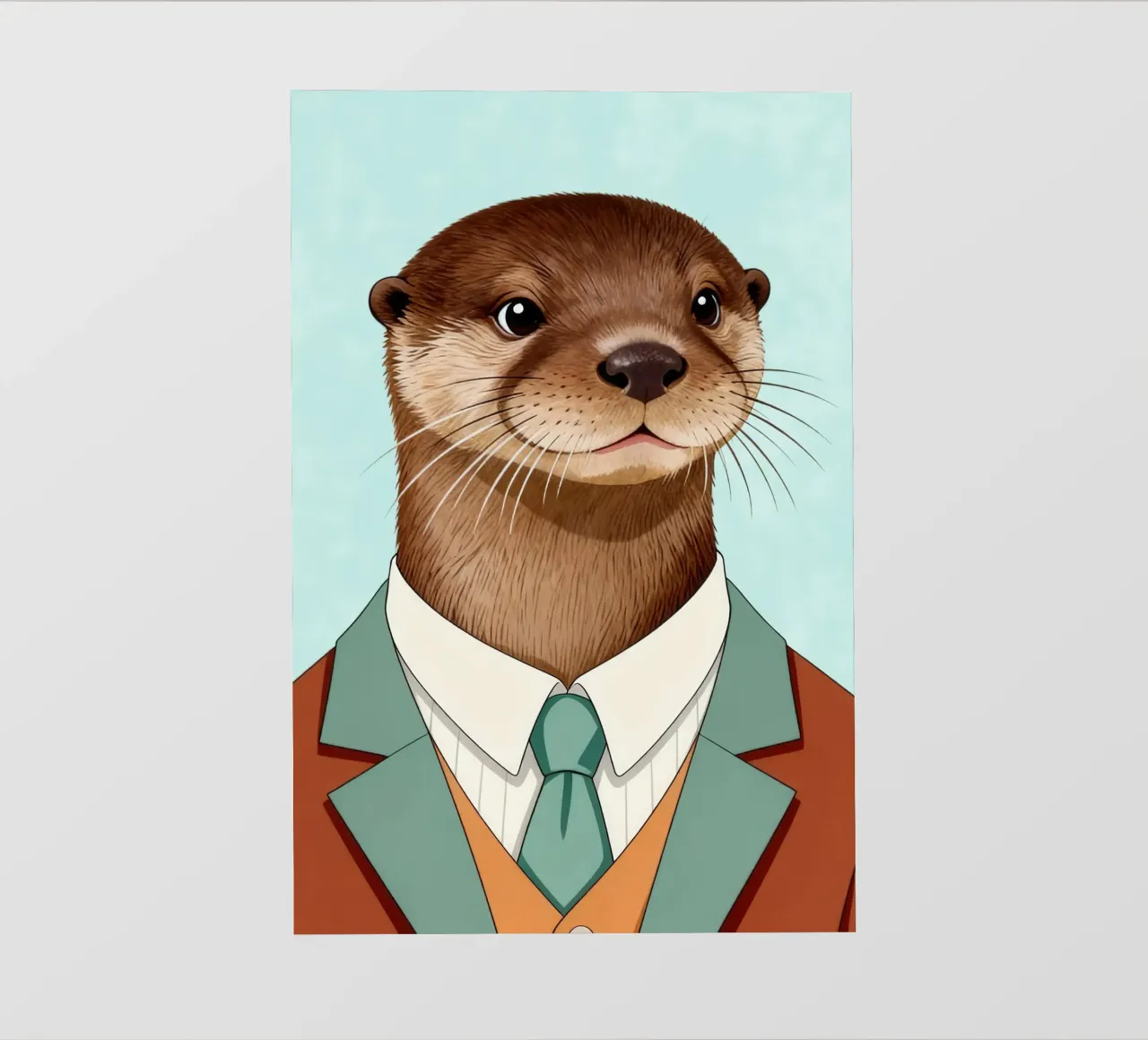 Quirky Otter pellicola backlit da Attaboy Dsgn
