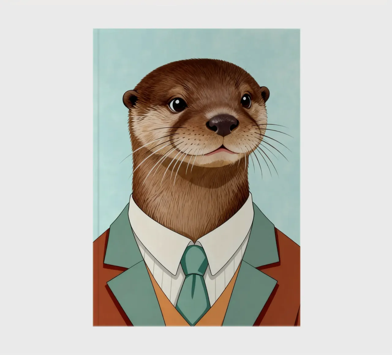 Quirky Otter diario da Attaboy Dsgn