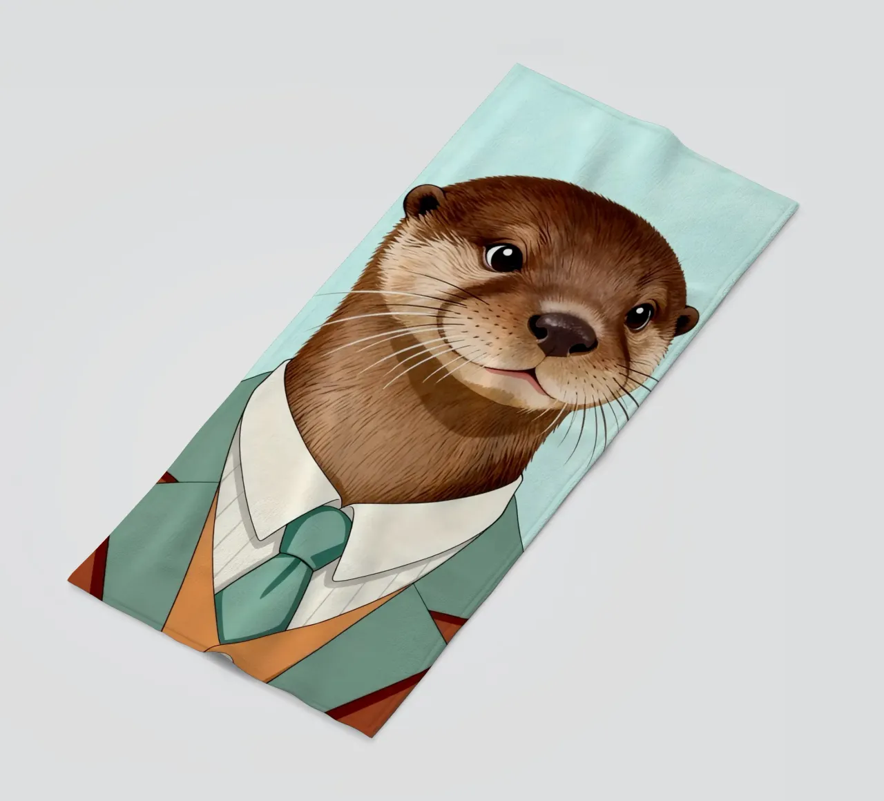 Quirky Otter telo mare da Attaboy Dsgn