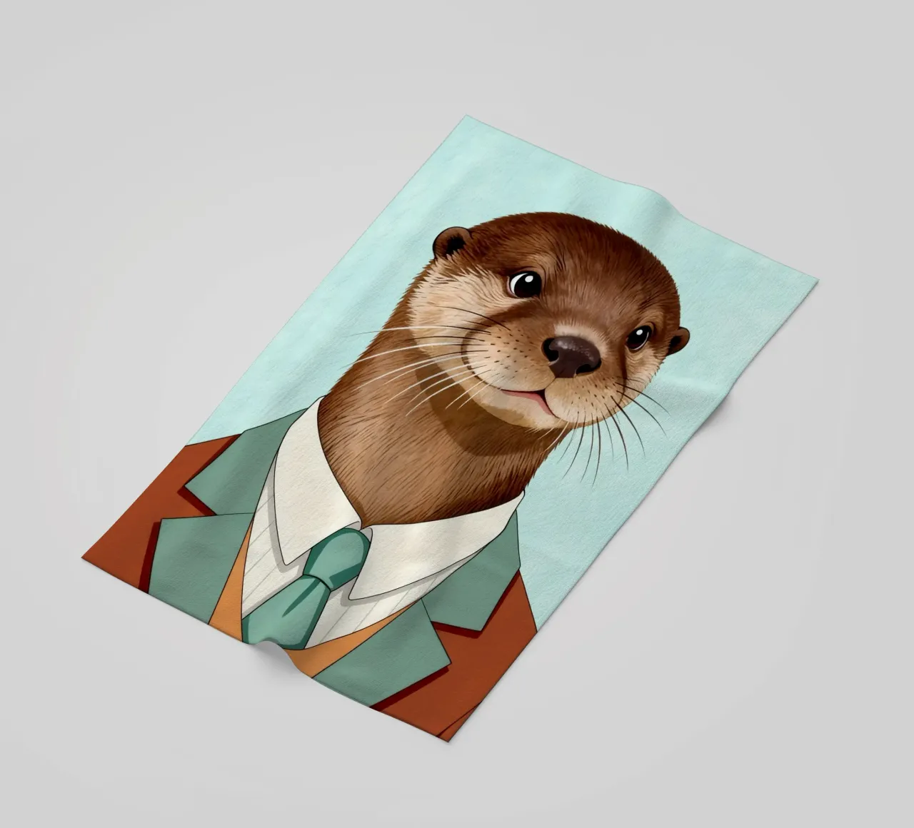 Quirky Otter telo mare da Attaboy Dsgn
