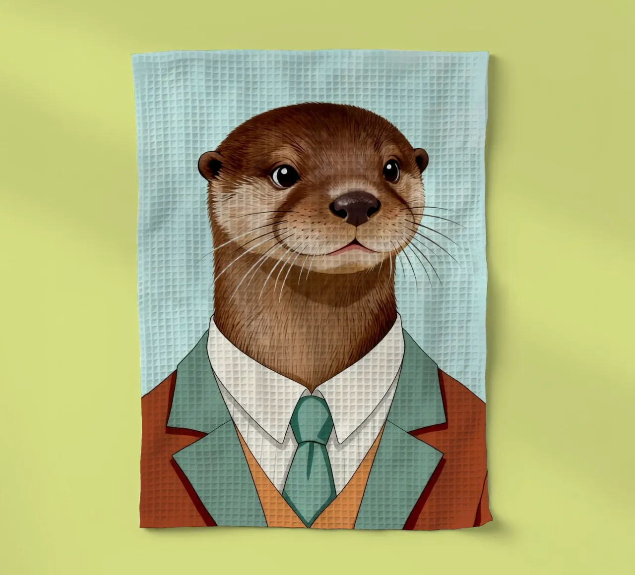 Quirky Otter canovaccio da cucina da Attaboy Dsgn