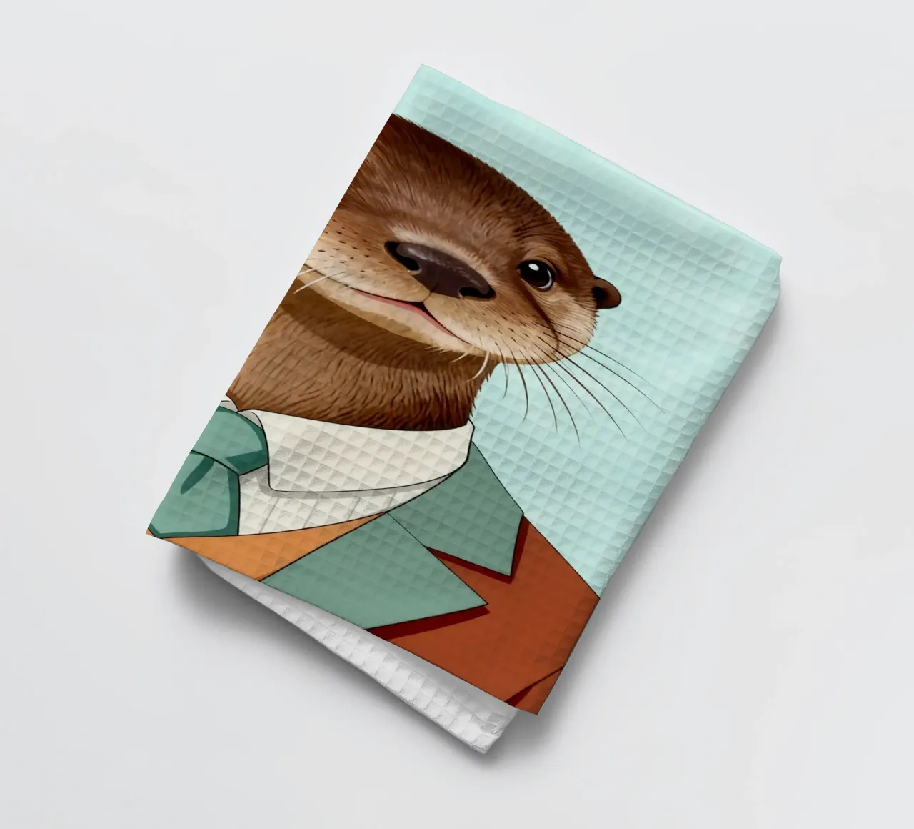 Quirky Otter canovaccio da cucina da Attaboy Dsgn