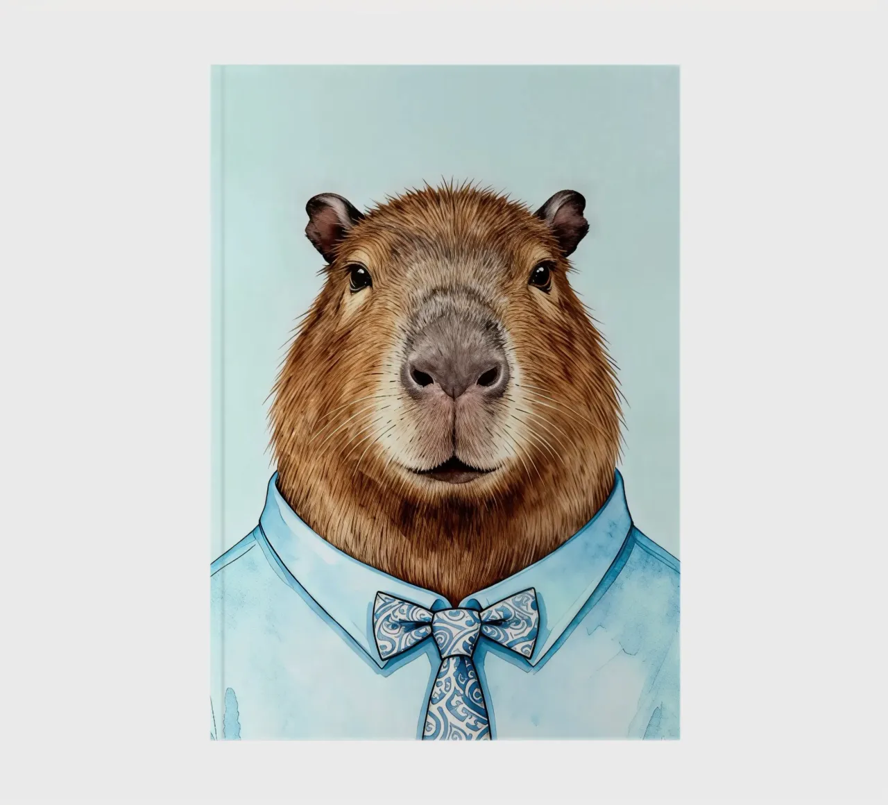 Whimsical Capybara diario da Attaboy Dsgn
