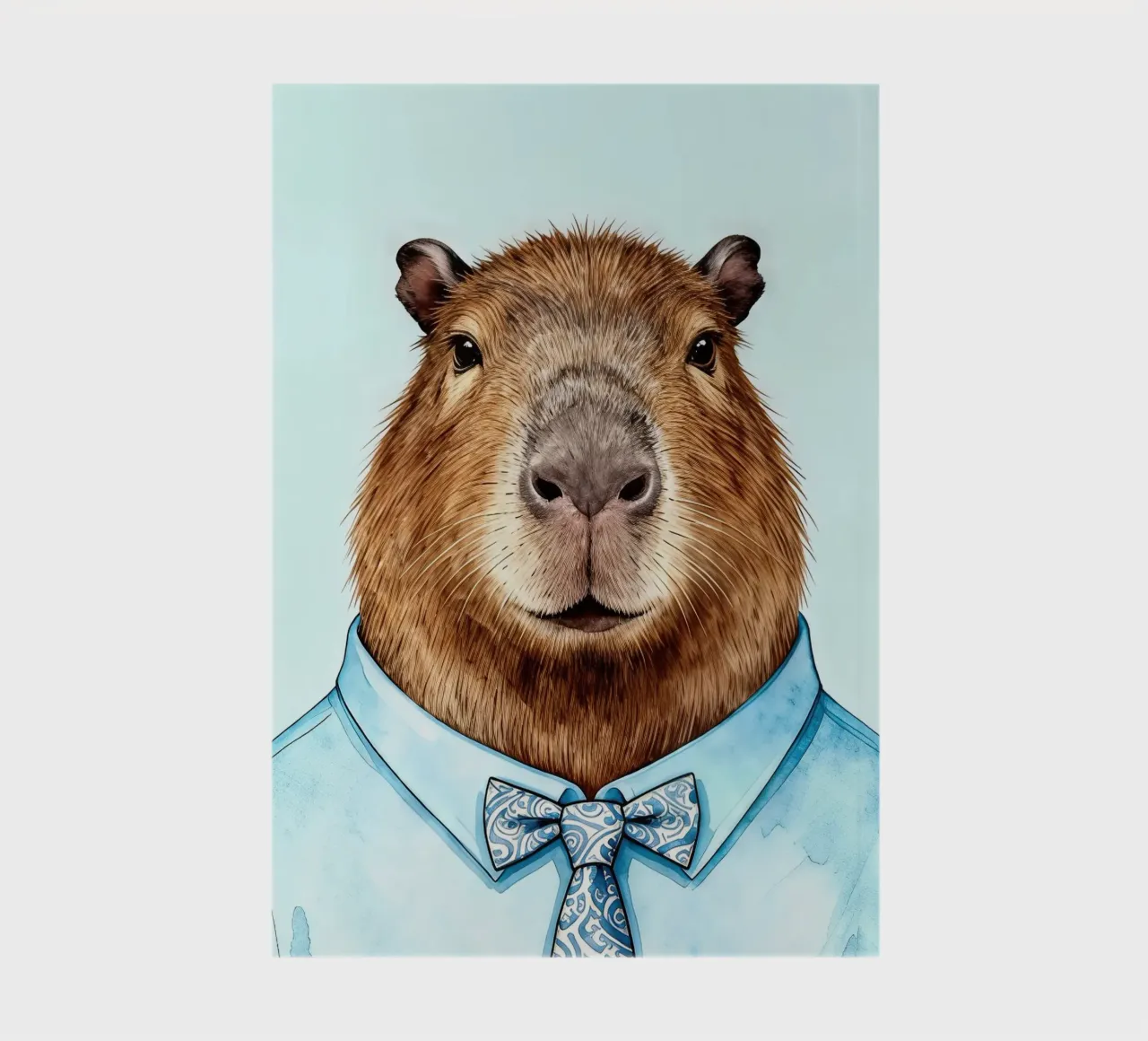 Whimsical Capybara diario da Attaboy Dsgn