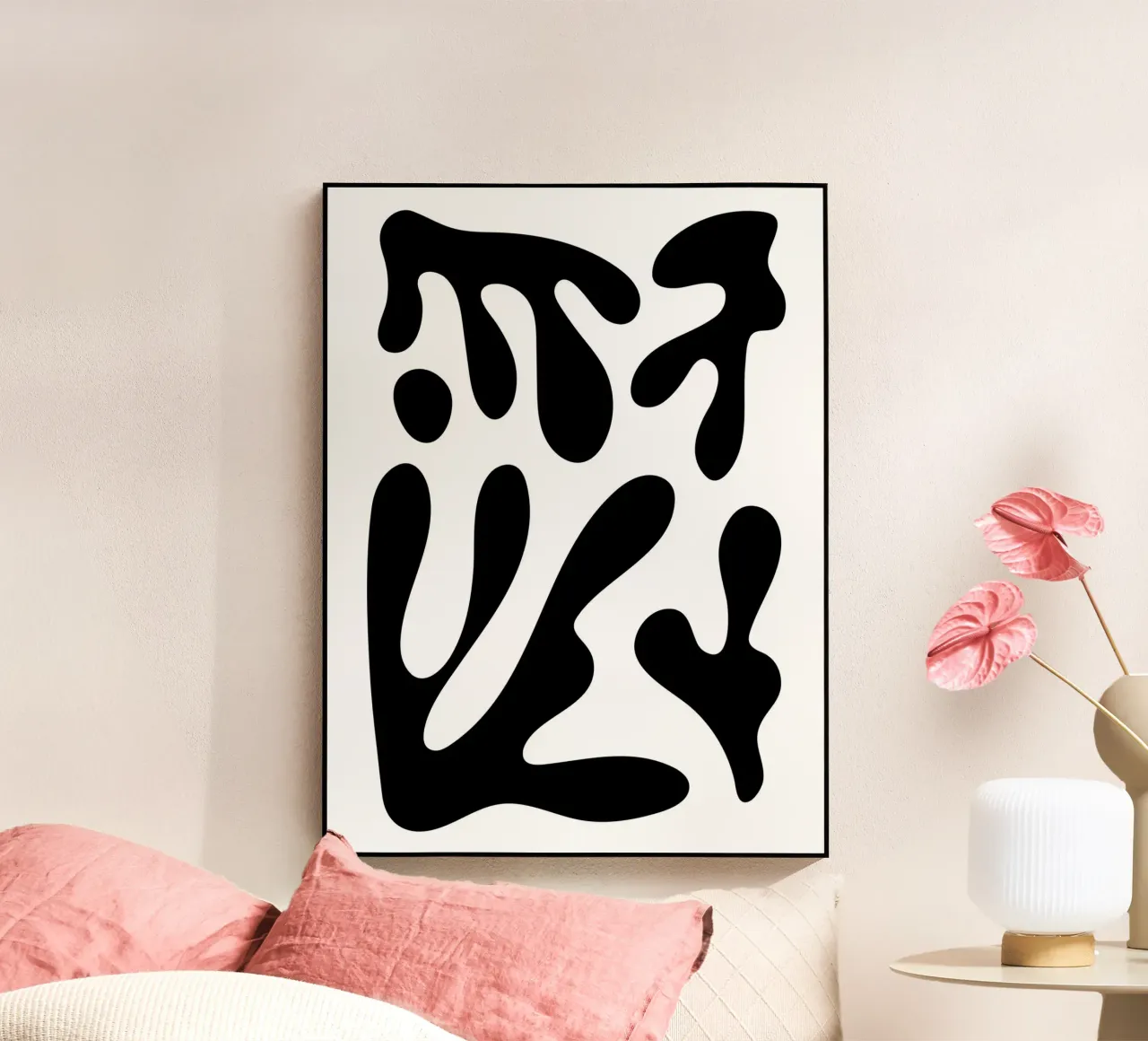 abstract black shape plexiglass da LisaArtes