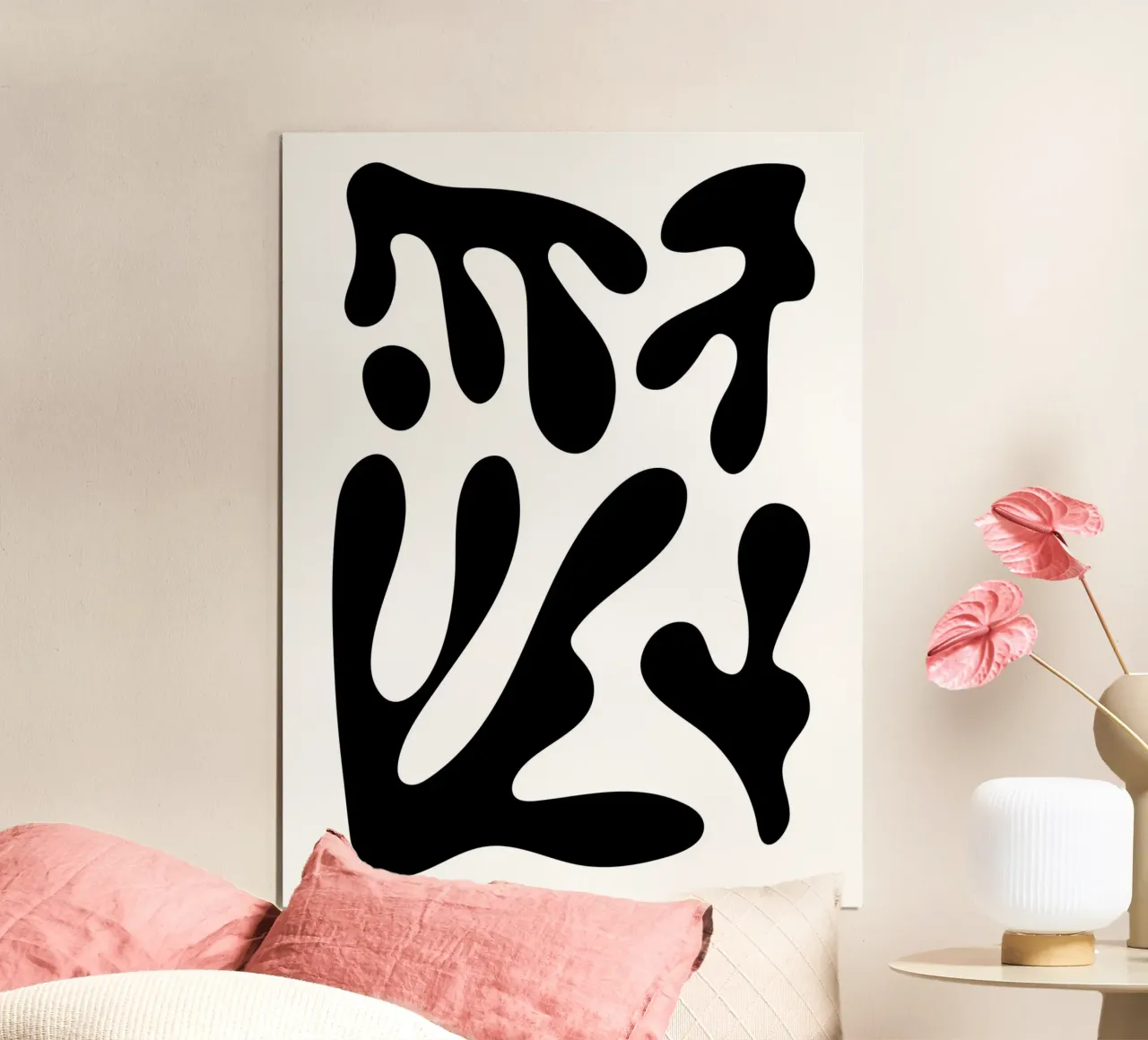 abstract black shape poster da LisaArtes