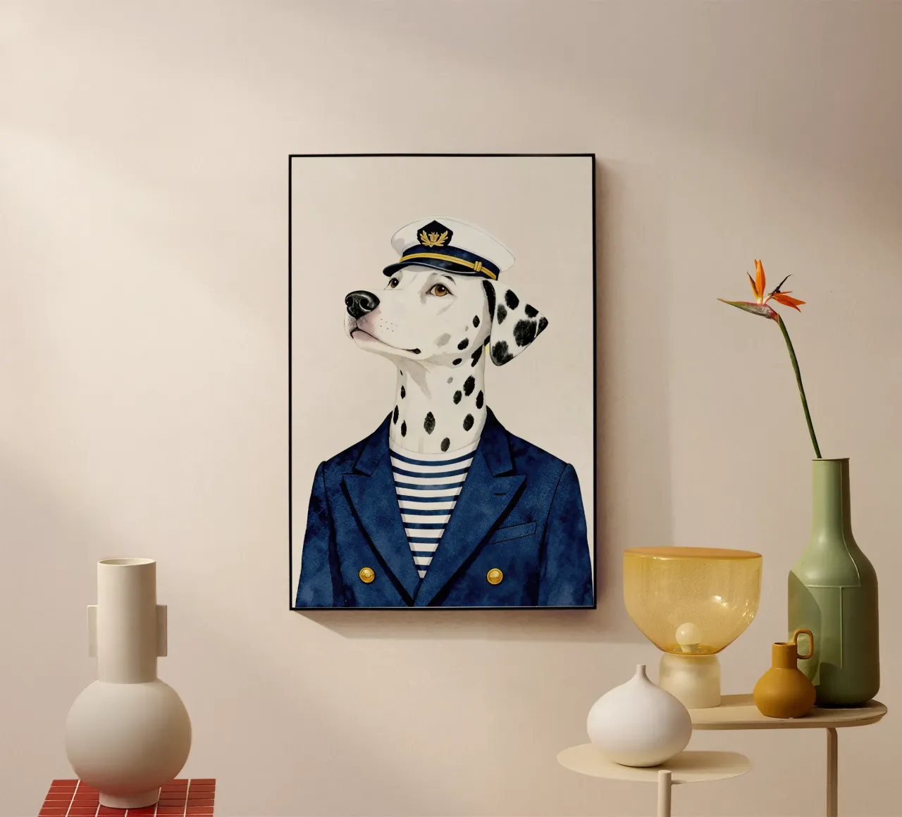 Dalmatian Captain plexiglass da Attaboy Dsgn