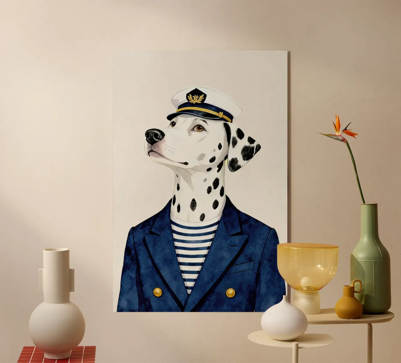 Dalmatian Captain plexiglass da Attaboy Dsgn