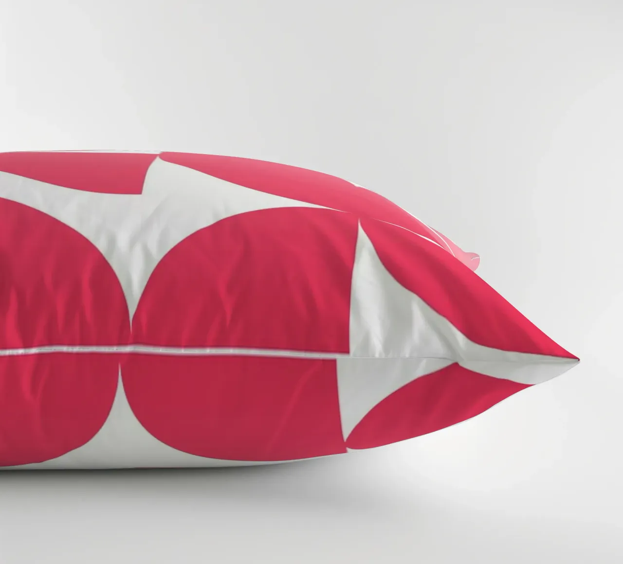 Wunschname - geometrisch pink abstrakt cuscino da BAINAI BRICK