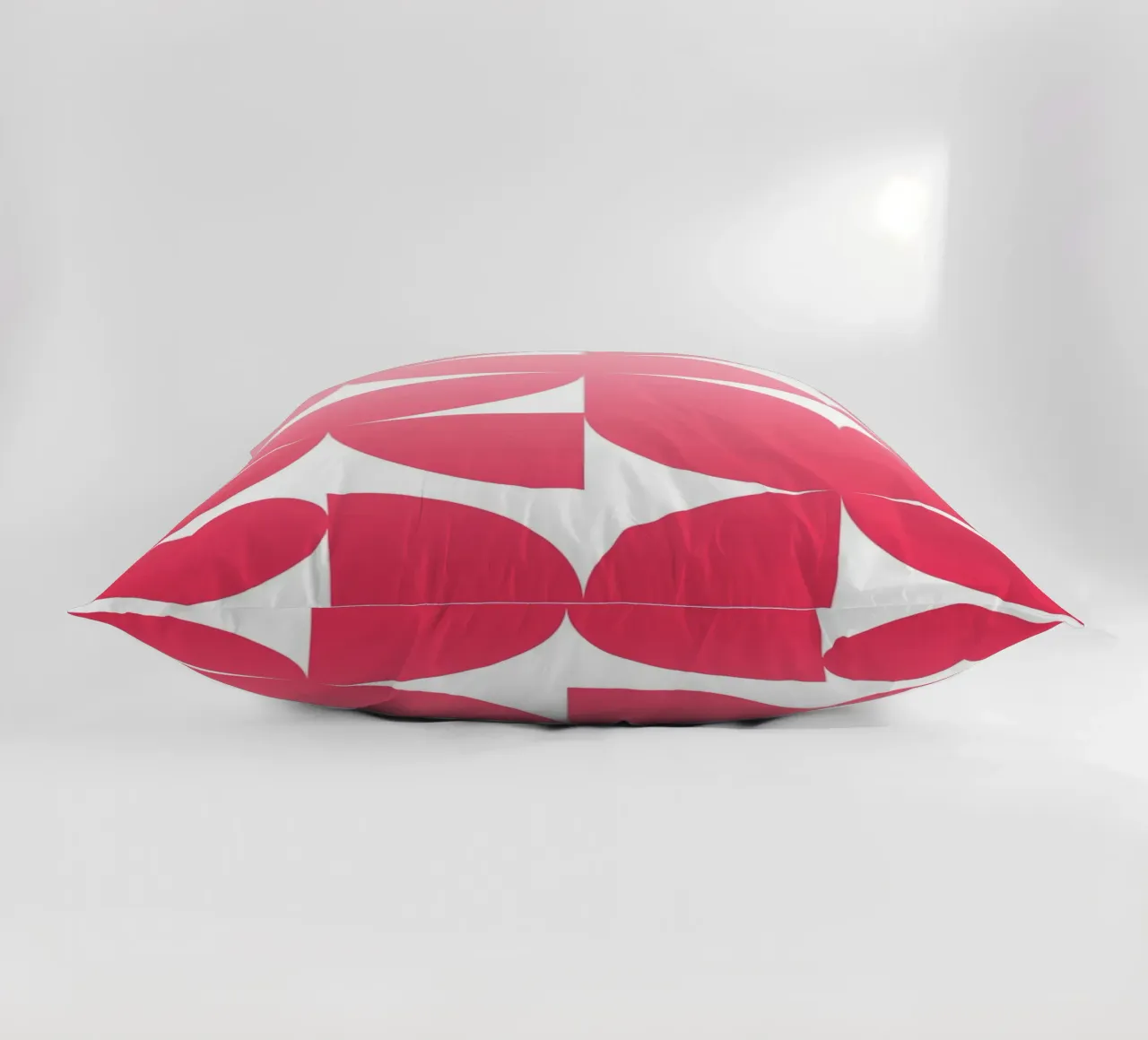Wunschname - geometrisch pink abstrakt cuscino da BAINAI BRICK