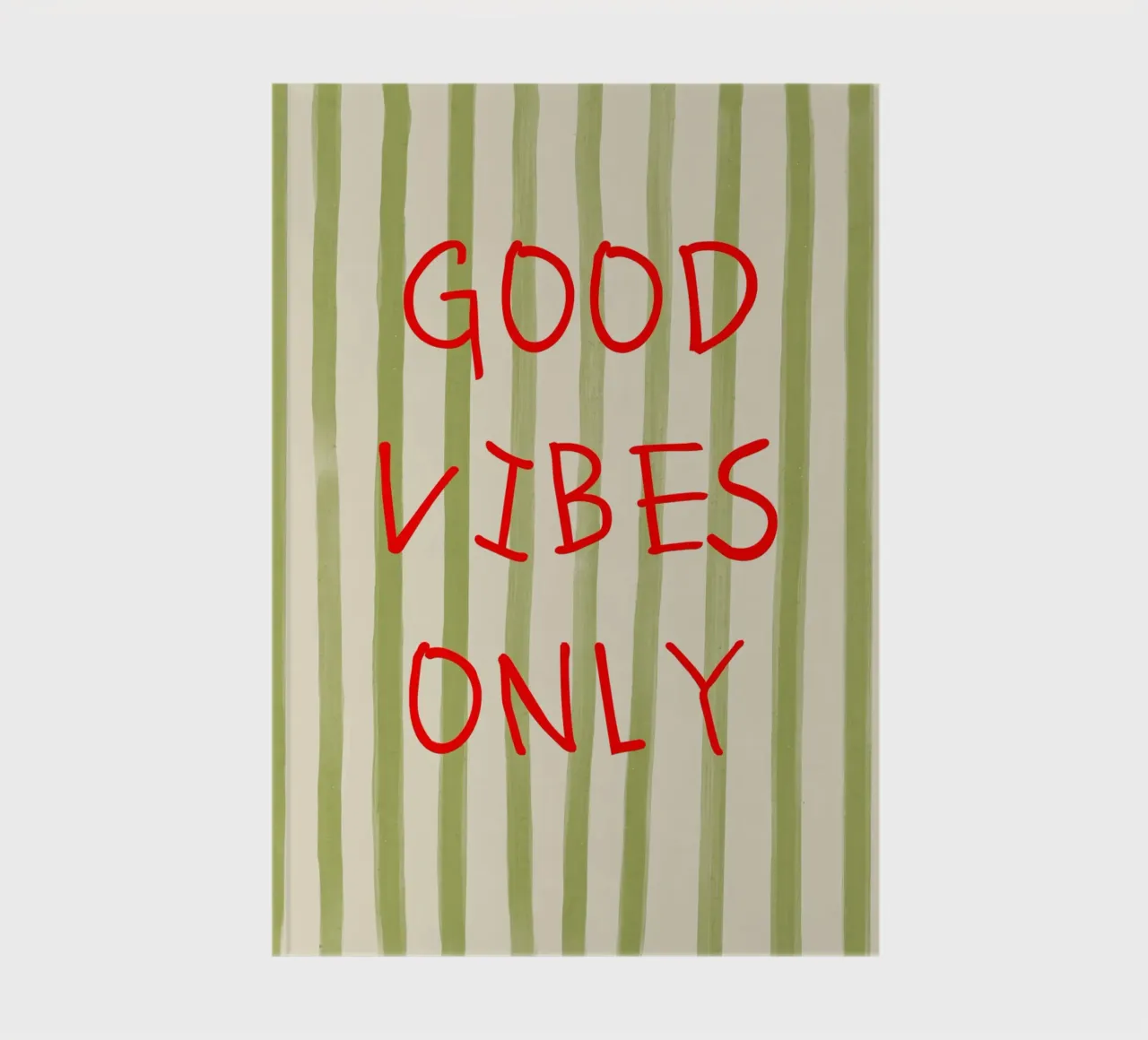 Good Vibes Only Typography diario da Attaboy Dsgn