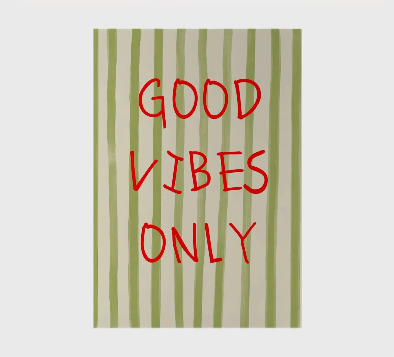 Good Vibes Only Typography diario da Attaboy Dsgn