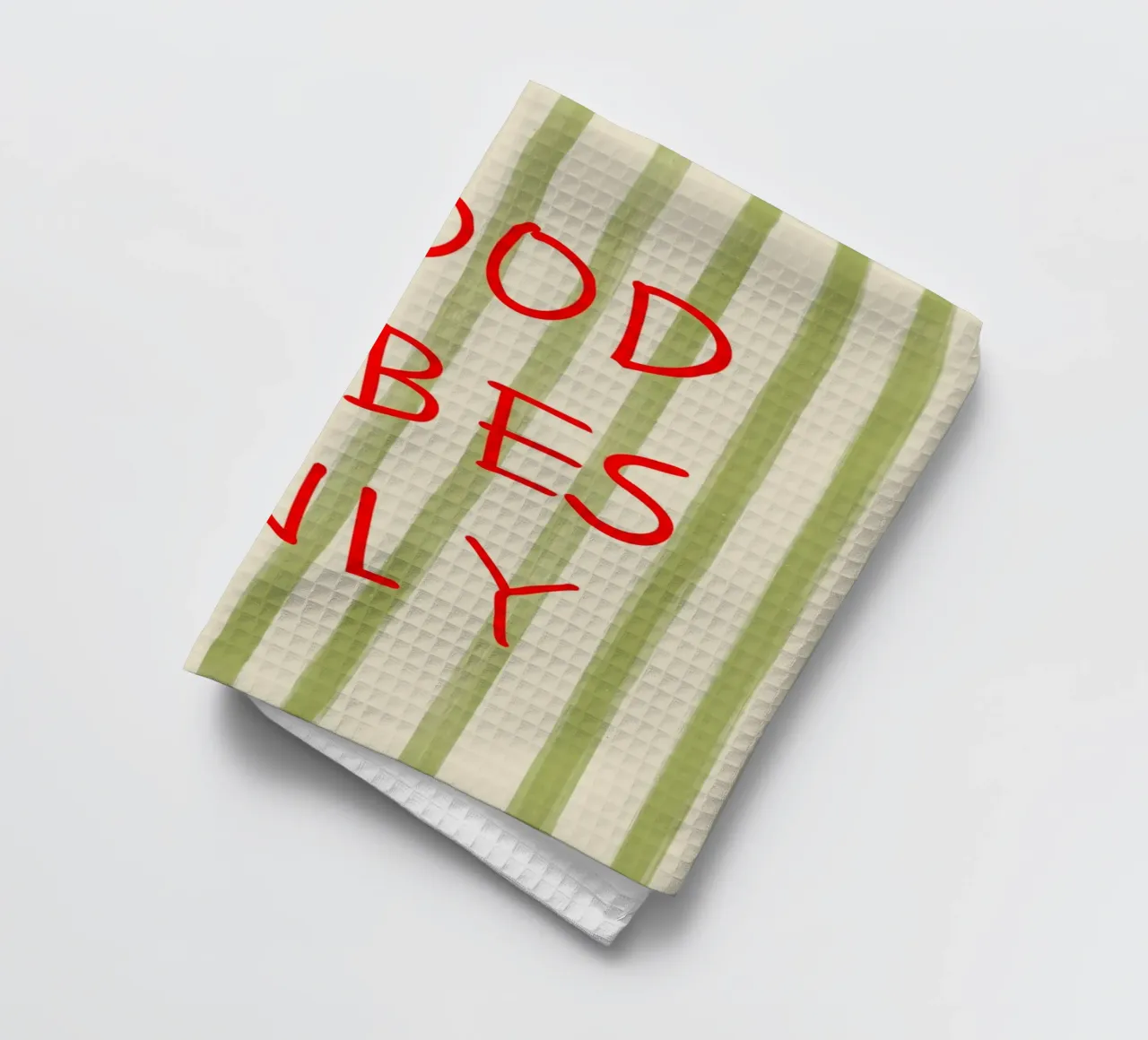 Good Vibes Only Typography torchon de Attaboy Dsgn