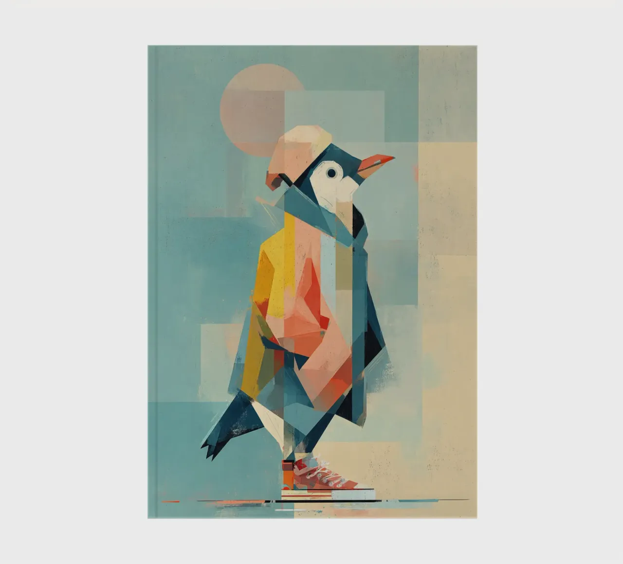 The Cool March of Small Wings notebook by Chic Creatures