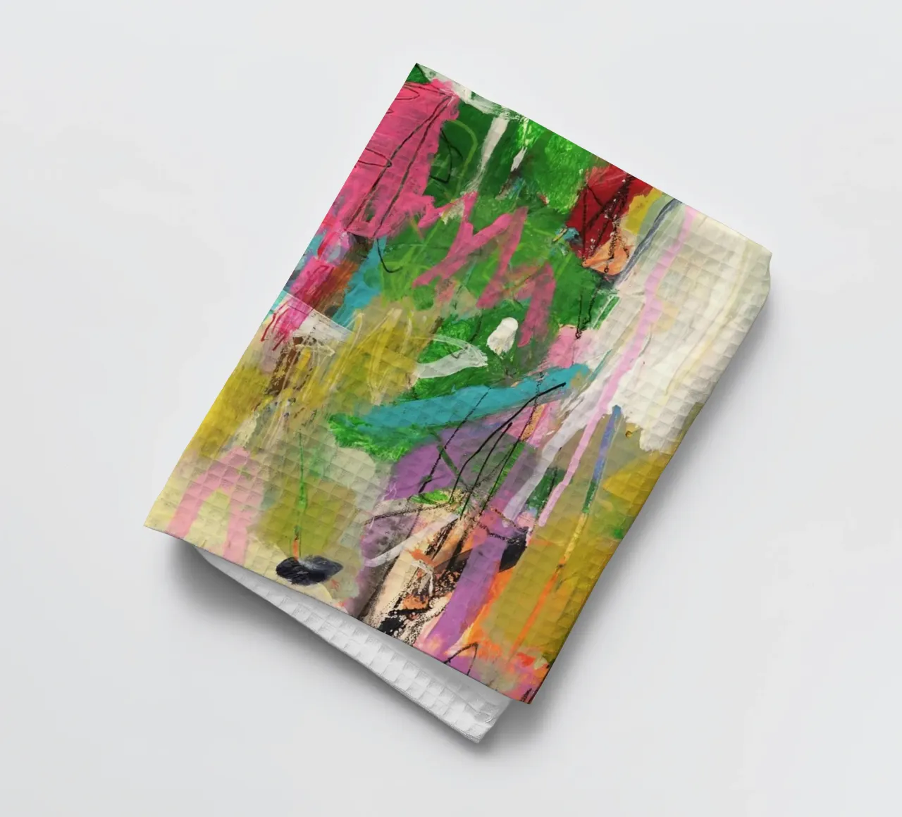 Marisol Evora - Bosa Nova Love Affair tea towel by The Artcircle