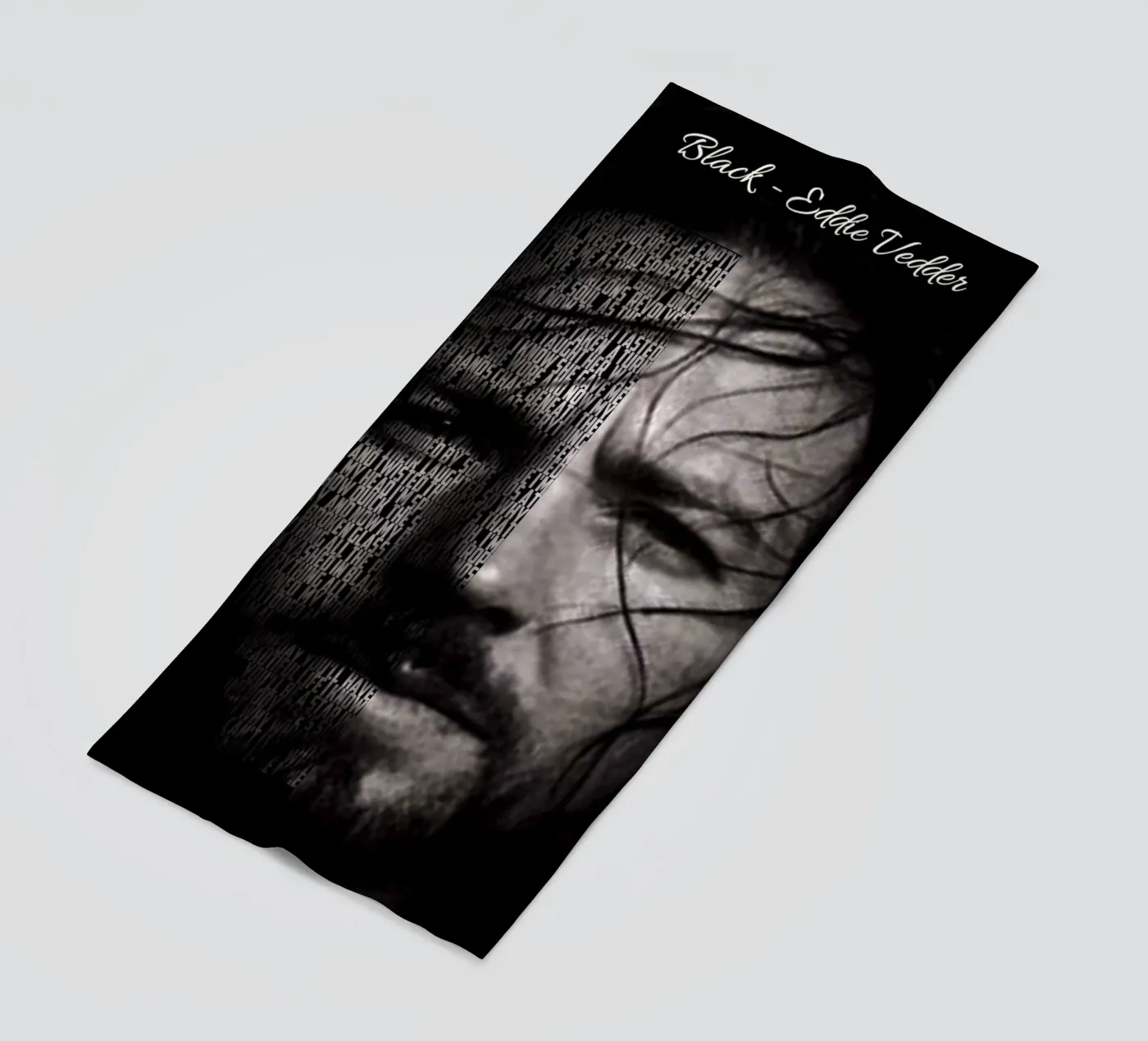 Zwart strandhanddoek van Gunawan Rb