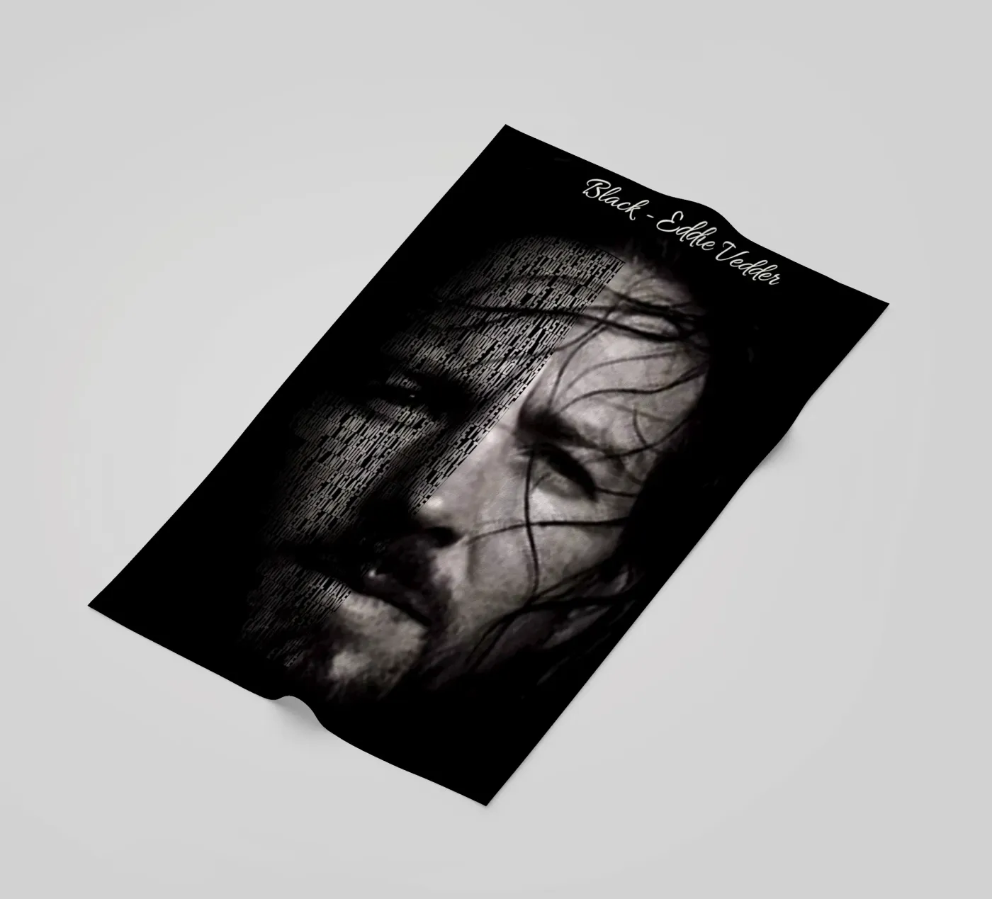 Zwart strandhanddoek van Gunawan Rb