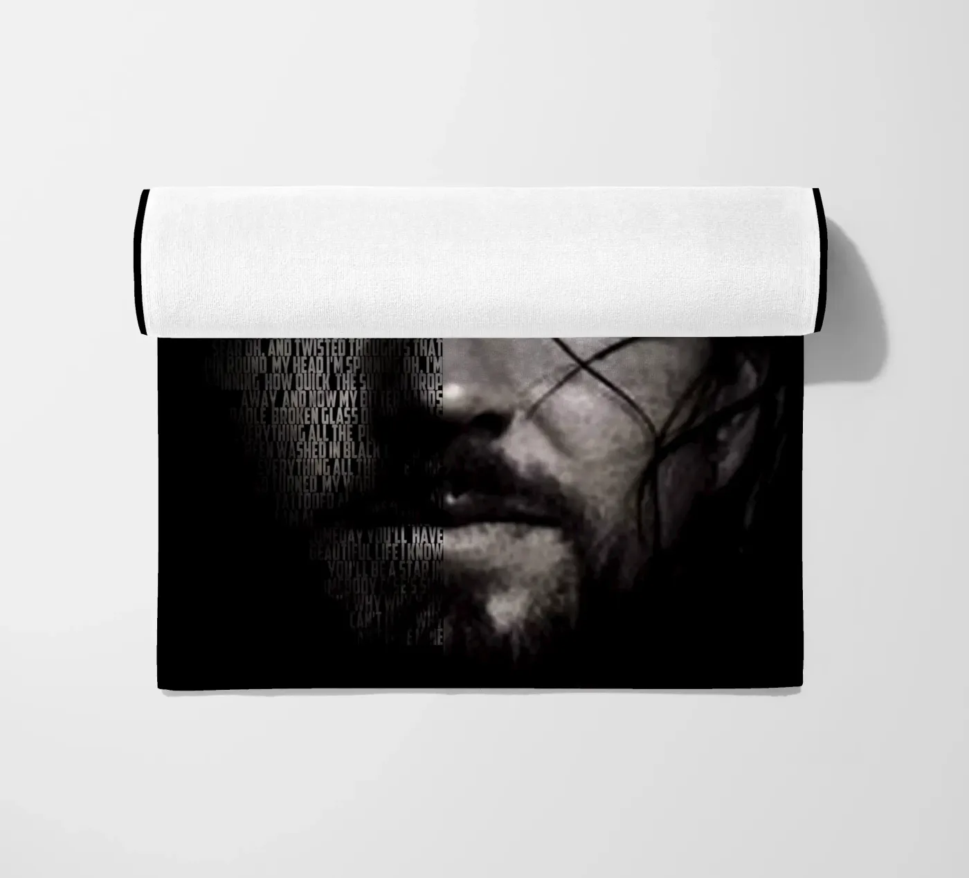 Zwart strandhanddoek van Gunawan Rb