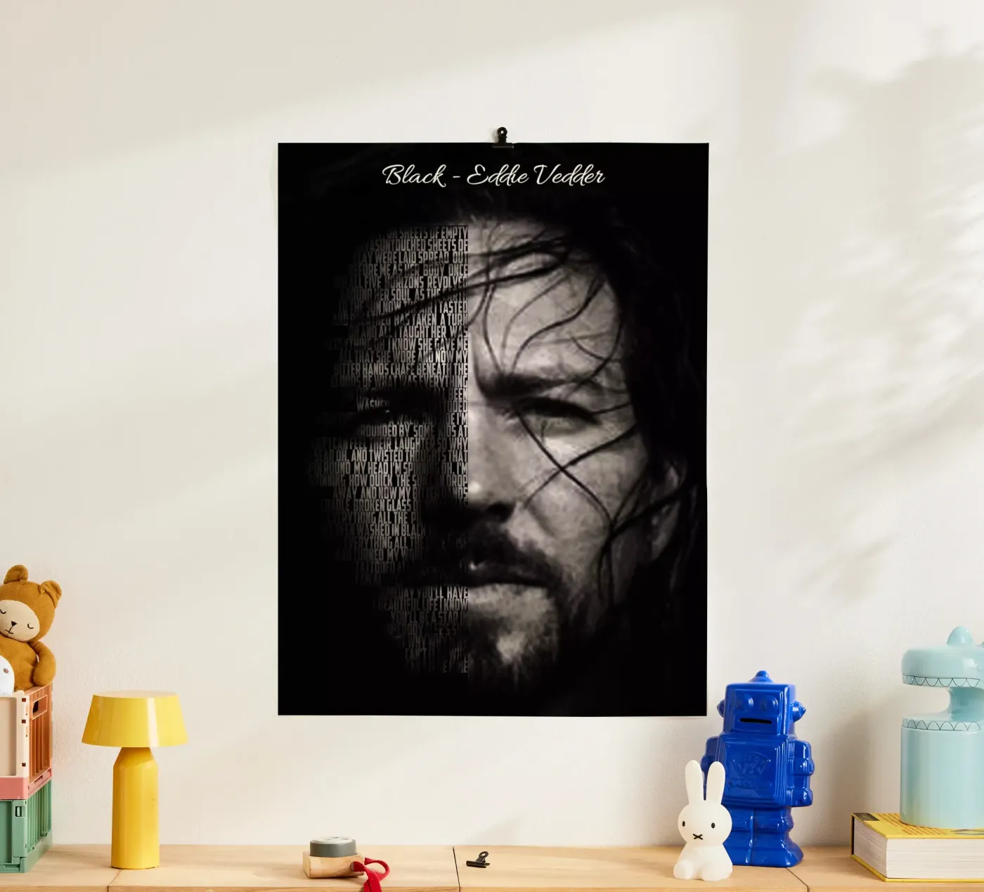 Black poster de Gunawan Rb