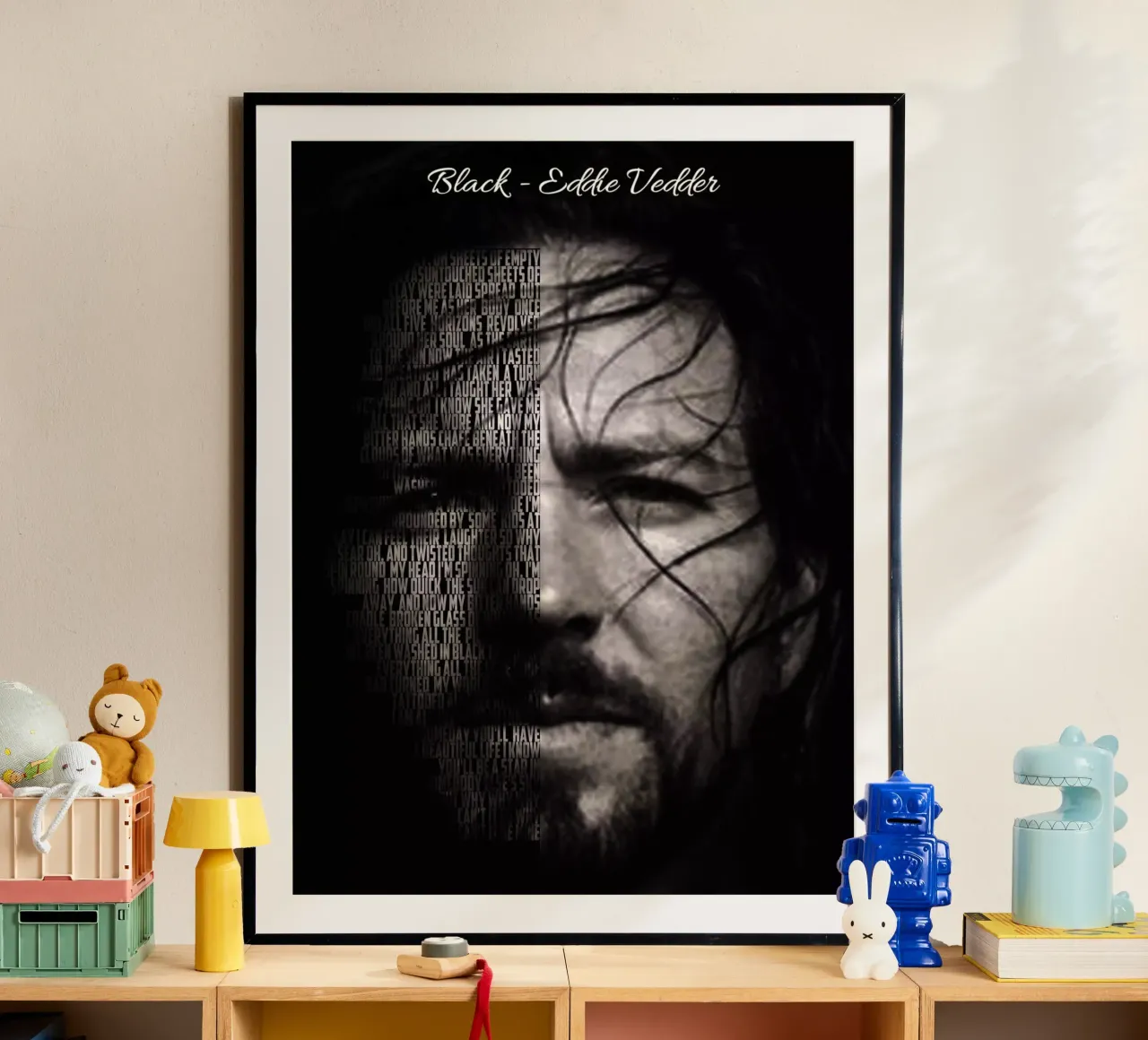 Black poster by Gunawan Rb