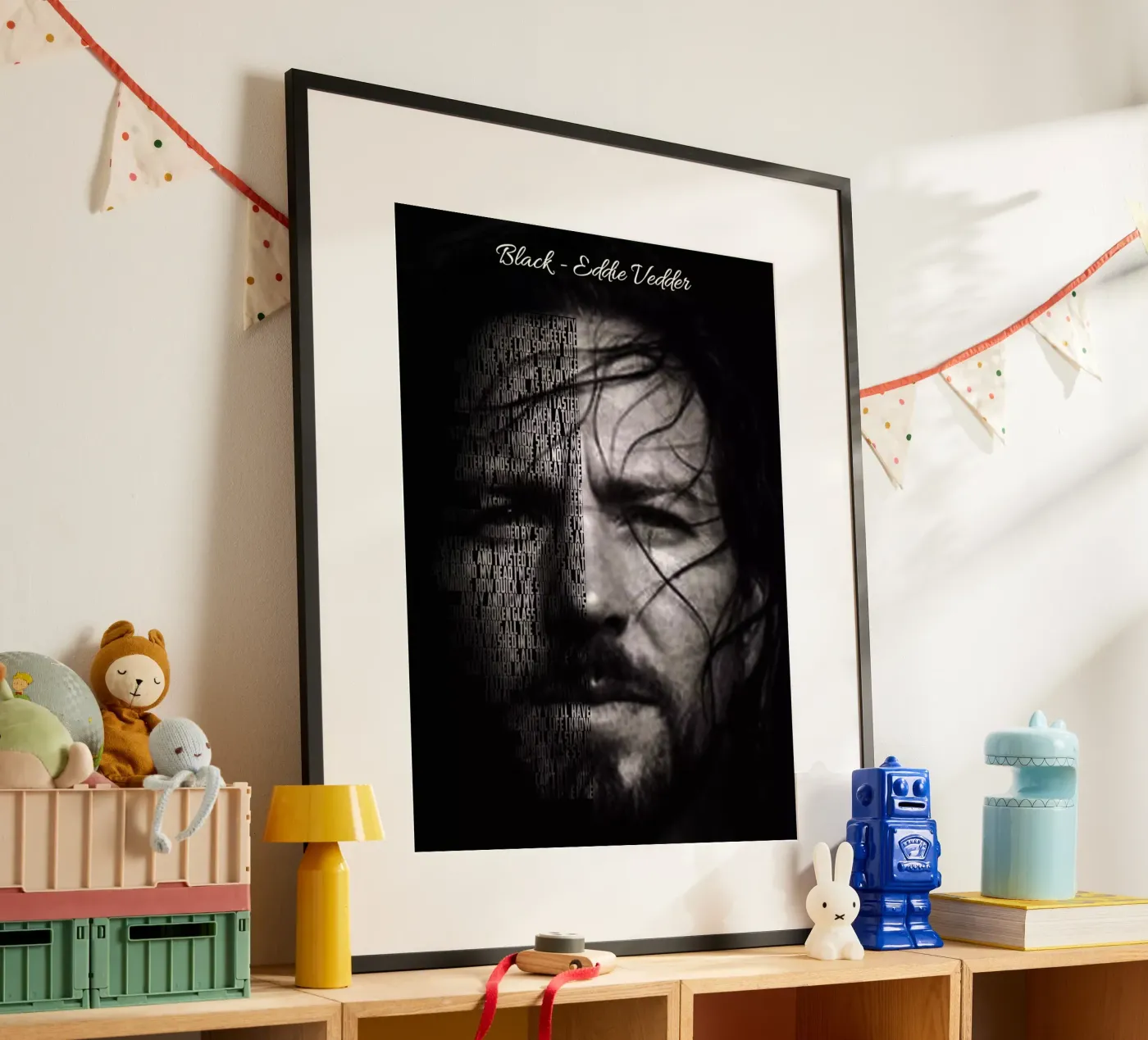 Black poster de Gunawan Rb