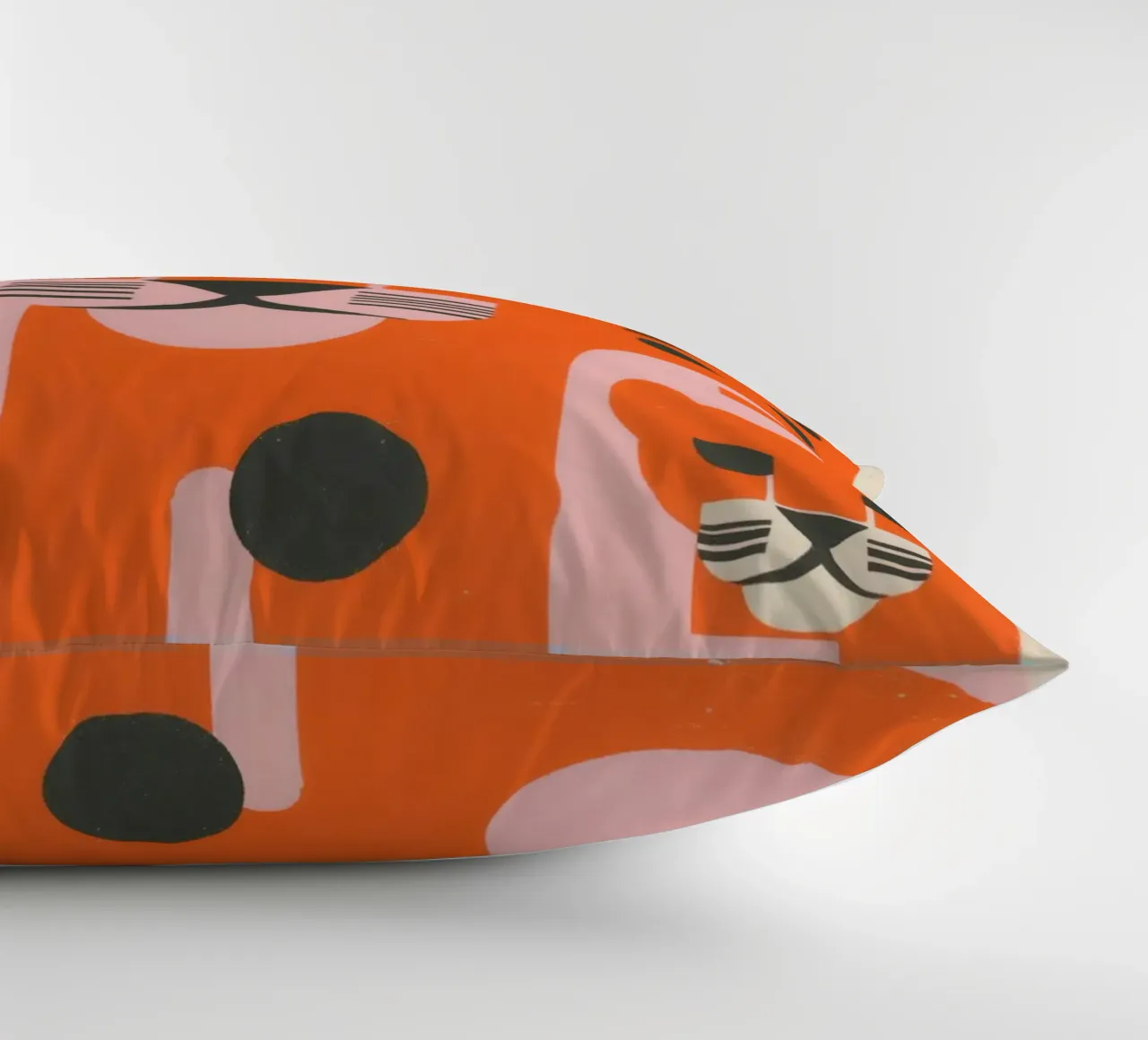 Ghepardi rossi Bauhaus | Retro Design cuscino da Autofocus