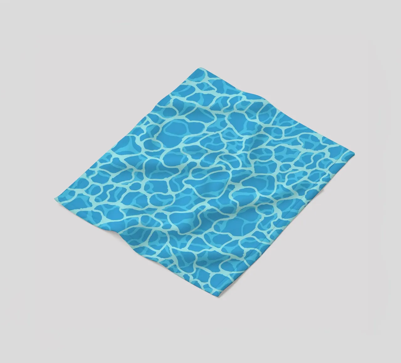Abstract Pool Water Surface Minimalist Pattern Print fleece blanket by Bakara