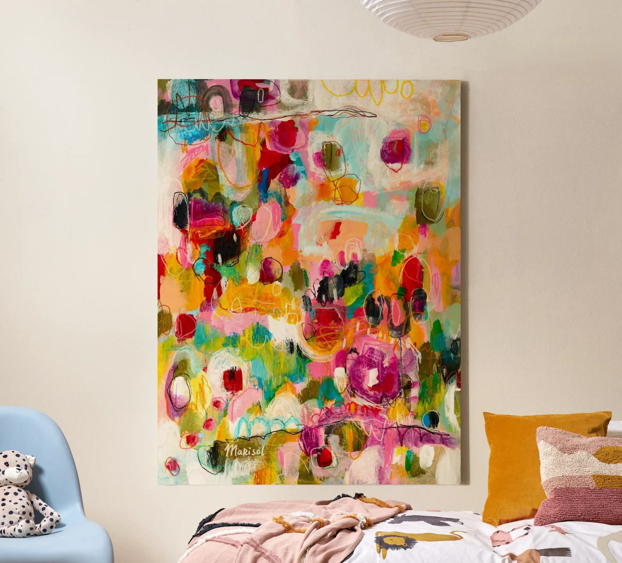 Marisol Evora - Altweibersommer Leinwand von The Artcircle