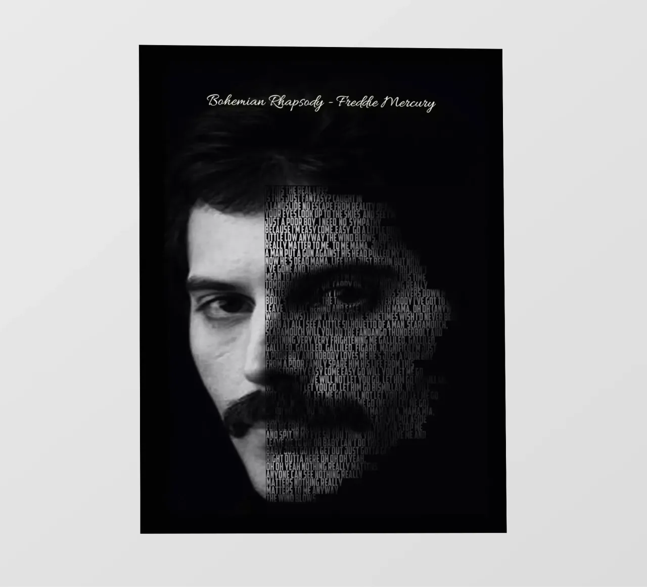 Bohemian Rhapsody pellicola backlit da Gunawan Rb