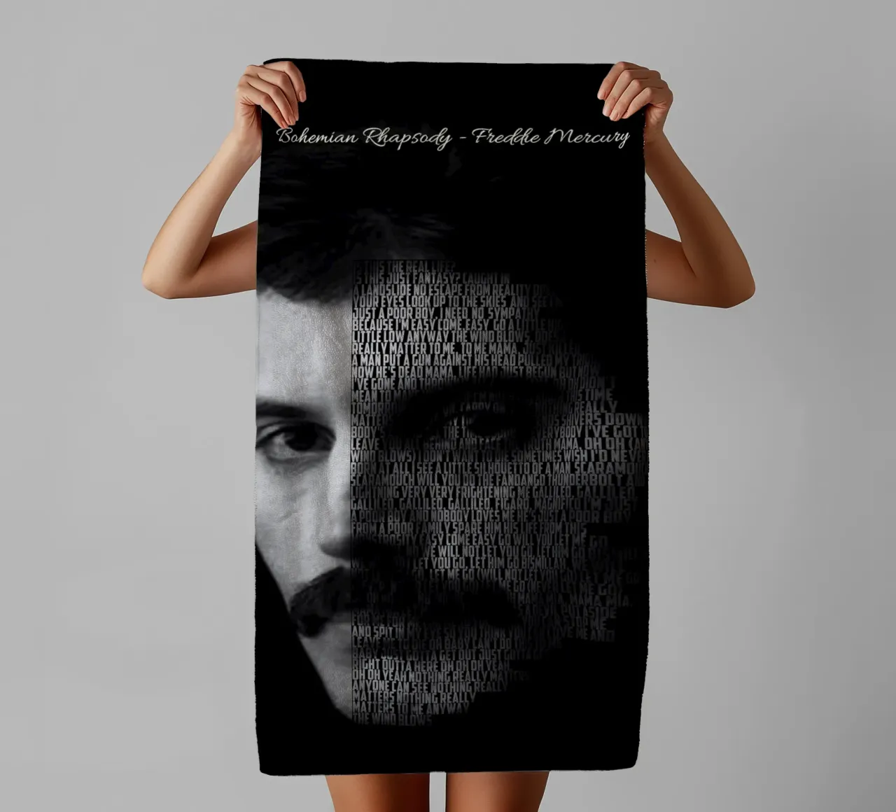 Bohemian Rhapsody asciugamano da bagno da Gunawan Rb