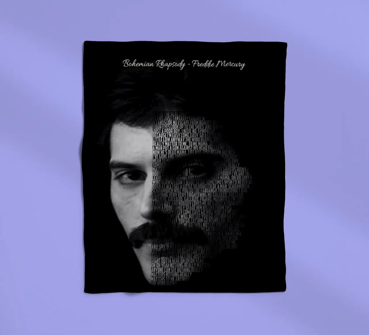 Bohemian Rhapsody coperta in pile da Gunawan Rb