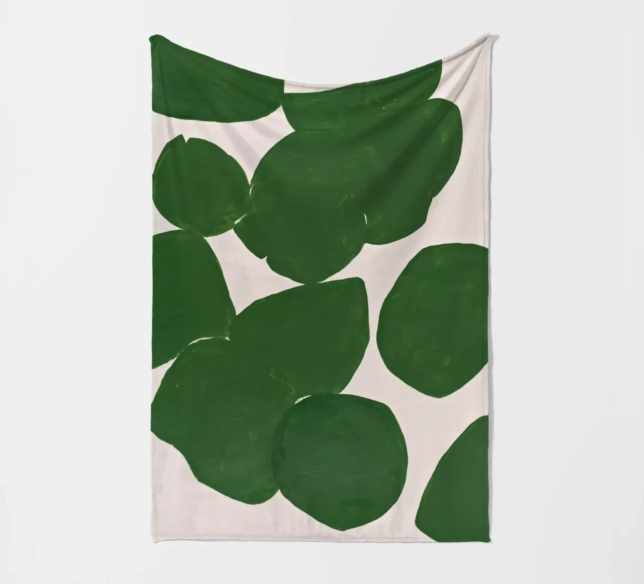 Marisol Evora - Forme verdi coperta in pile da The Artcircle