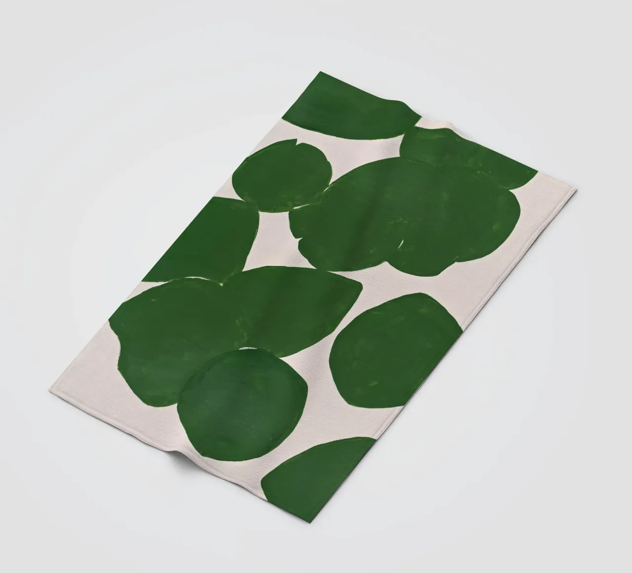 Marisol Evora - Forme verdi coperta in pile da The Artcircle