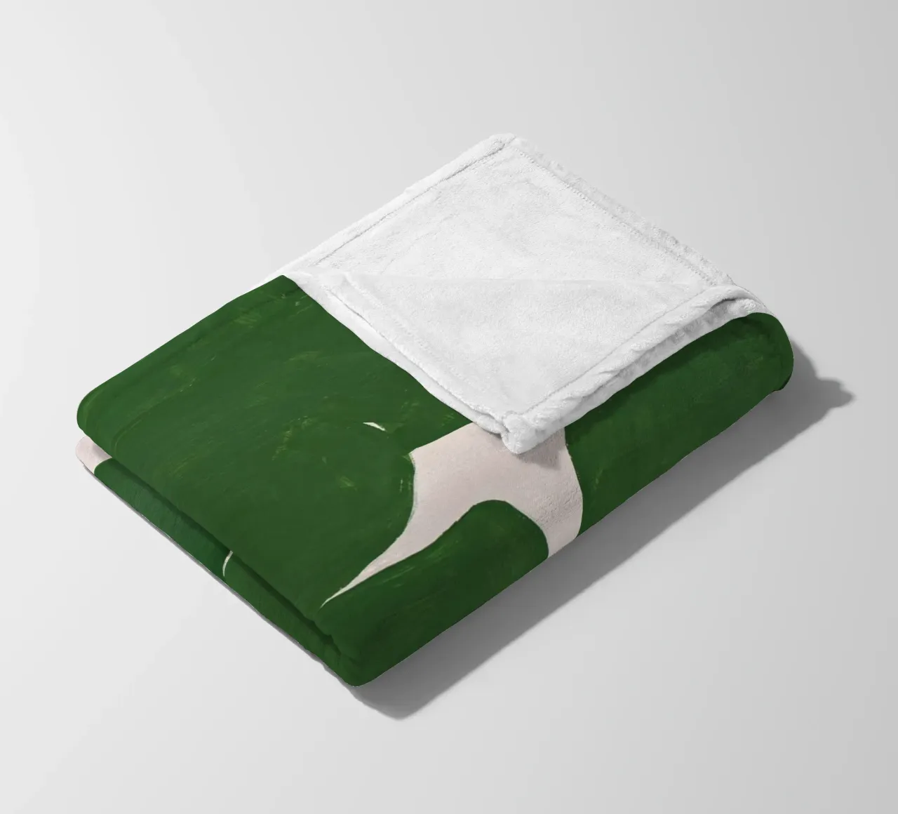 Marisol Evora - Forme verdi coperta in pile da The Artcircle