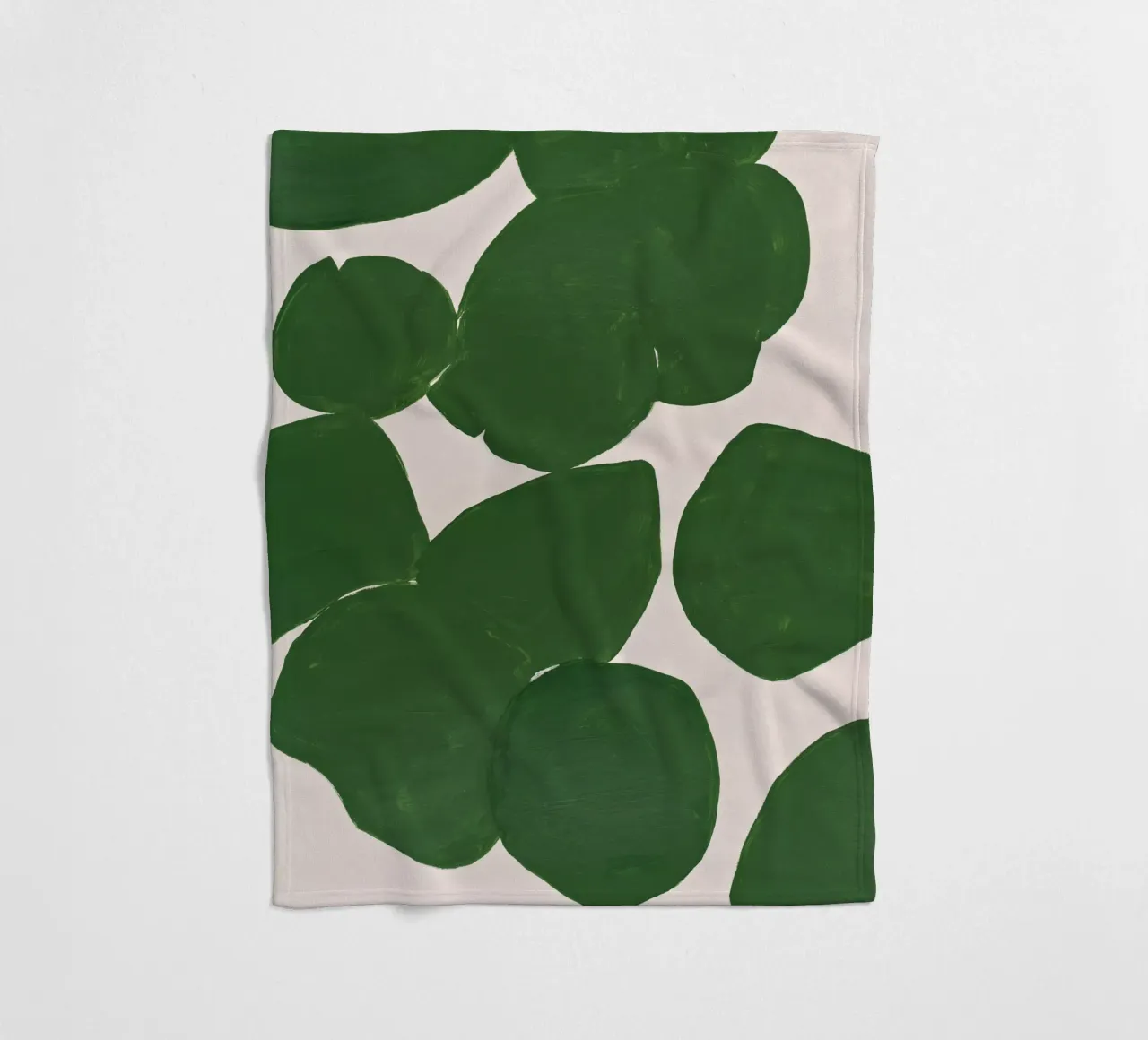 Marisol Evora - Forme verdi coperta in pile da The Artcircle