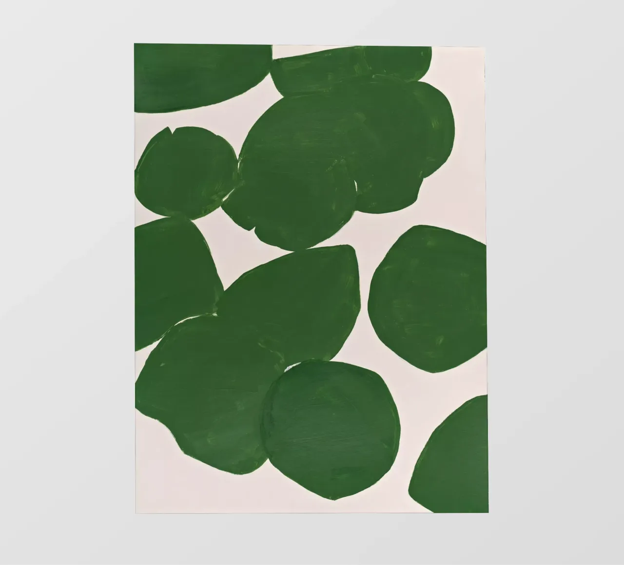 Marisol Evora - Forme verdi telo in pvc da The Artcircle