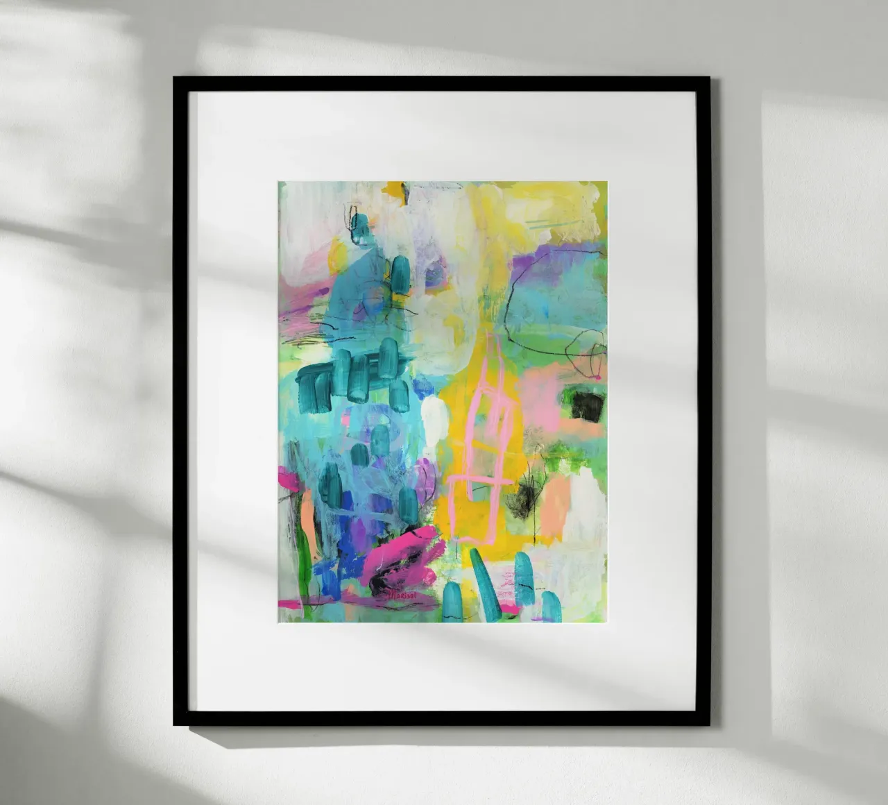 Marisol Evora - Solitudine di un lago selvaggio poster da The Artcircle