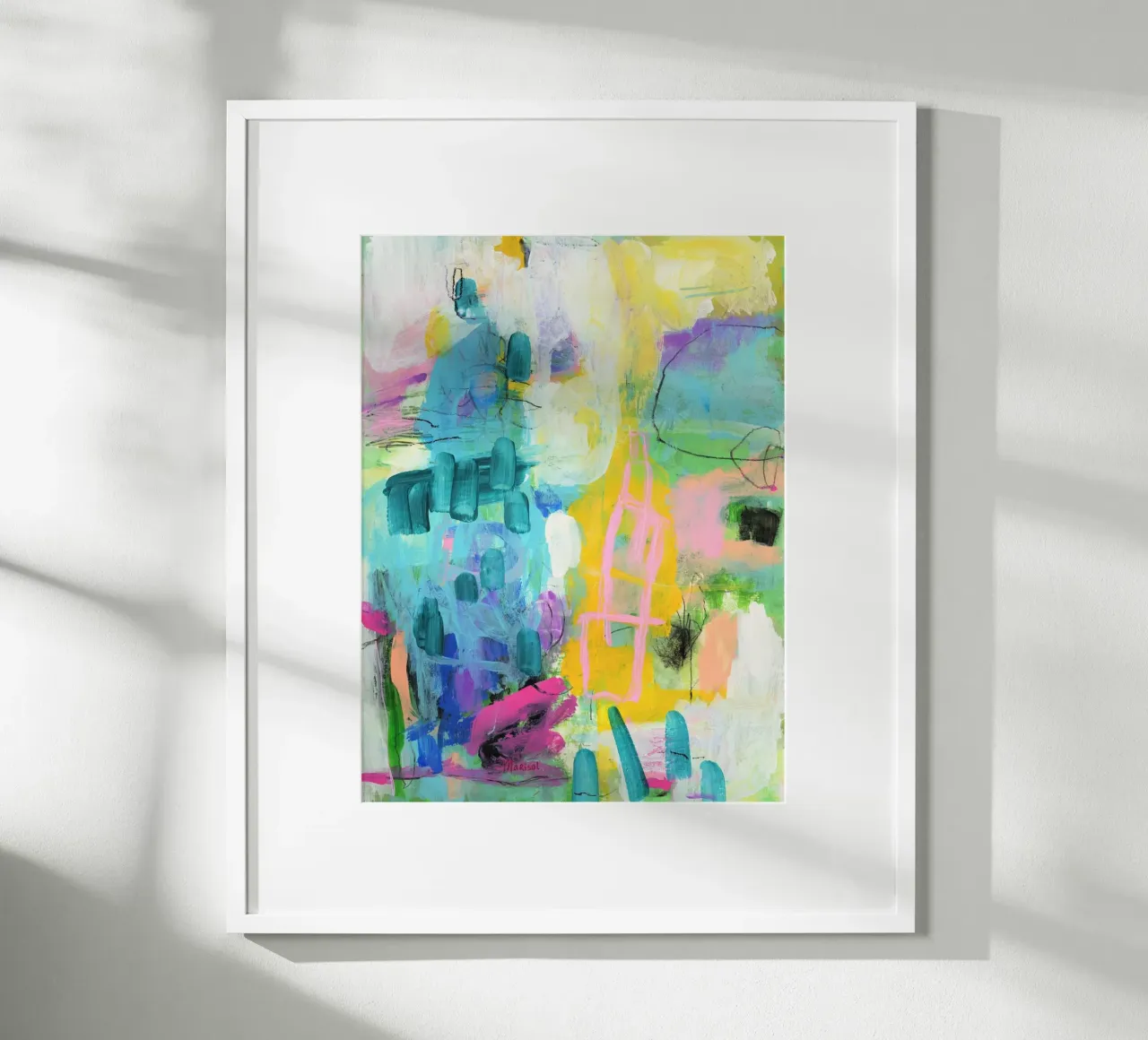 Marisol Evora - Solitudine di un lago selvaggio poster da The Artcircle