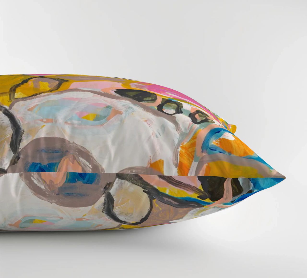 Marisol Evora - Paces where we go decorative cushion by The Artcircle