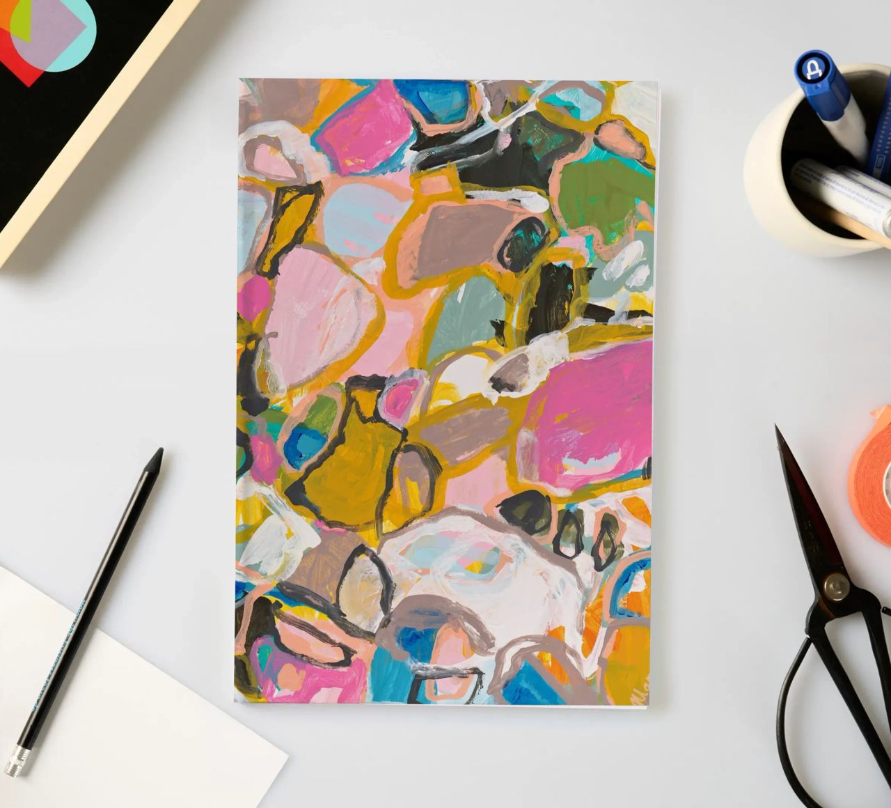 Marisol Evora - Paces where we go notebook by The Artcircle