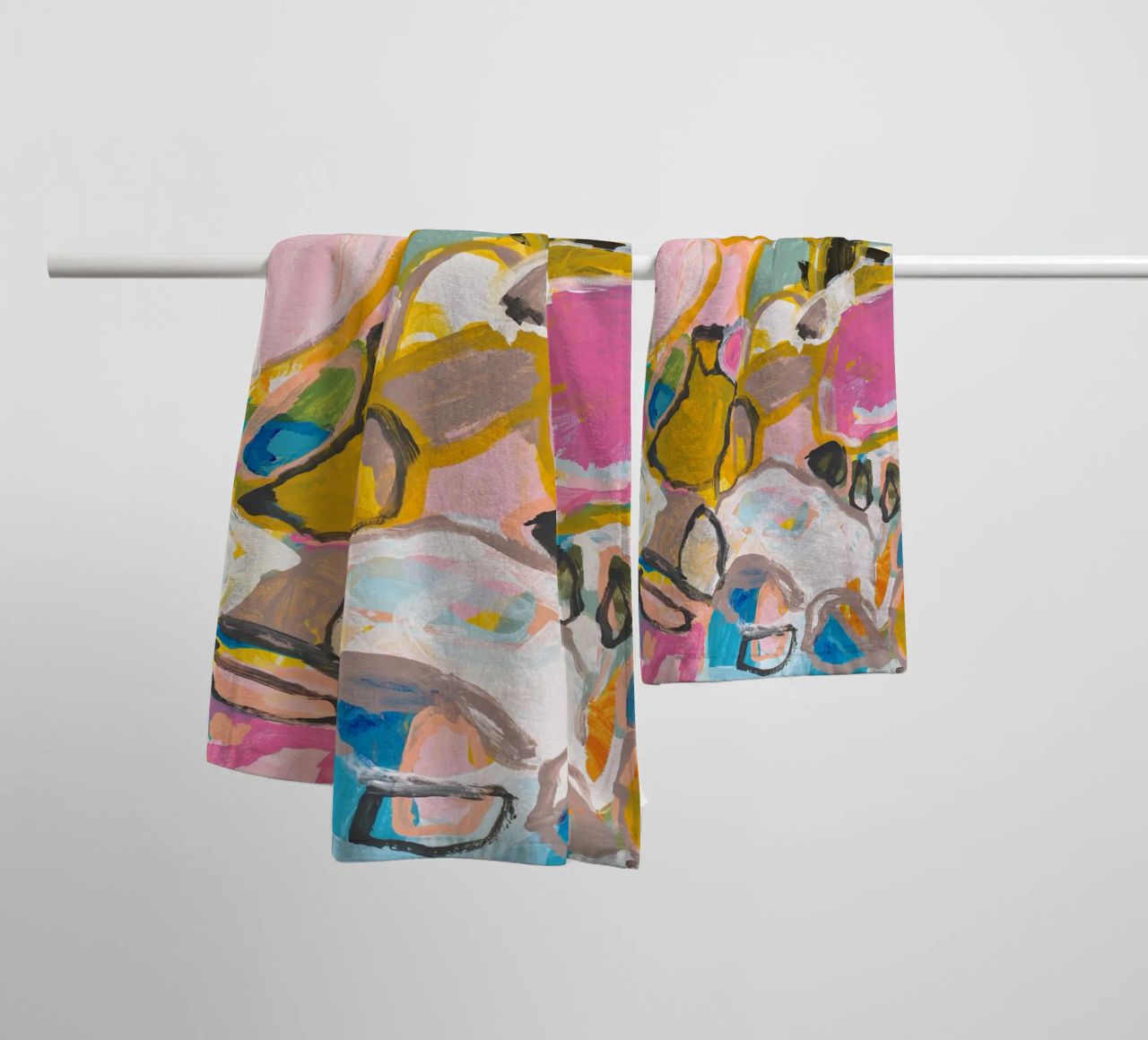 Marisol Evora - Paces where we go towel by The Artcircle